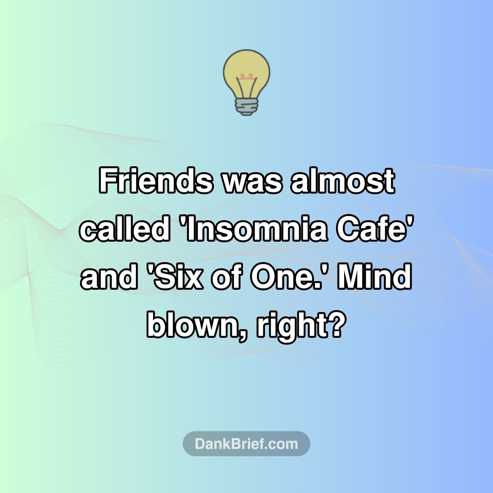 Friends Almost Had a WILDLY Different Name!