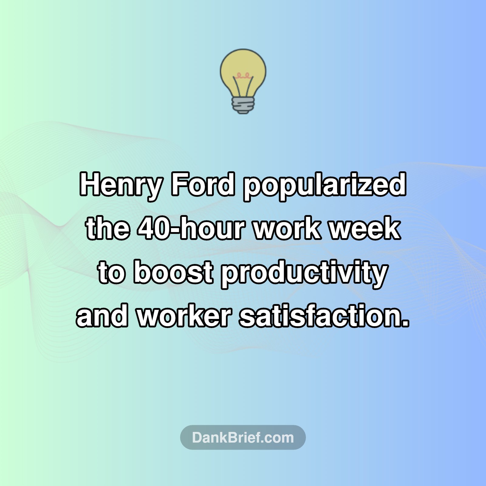 The Real Reason We Work 40 Hours a Week