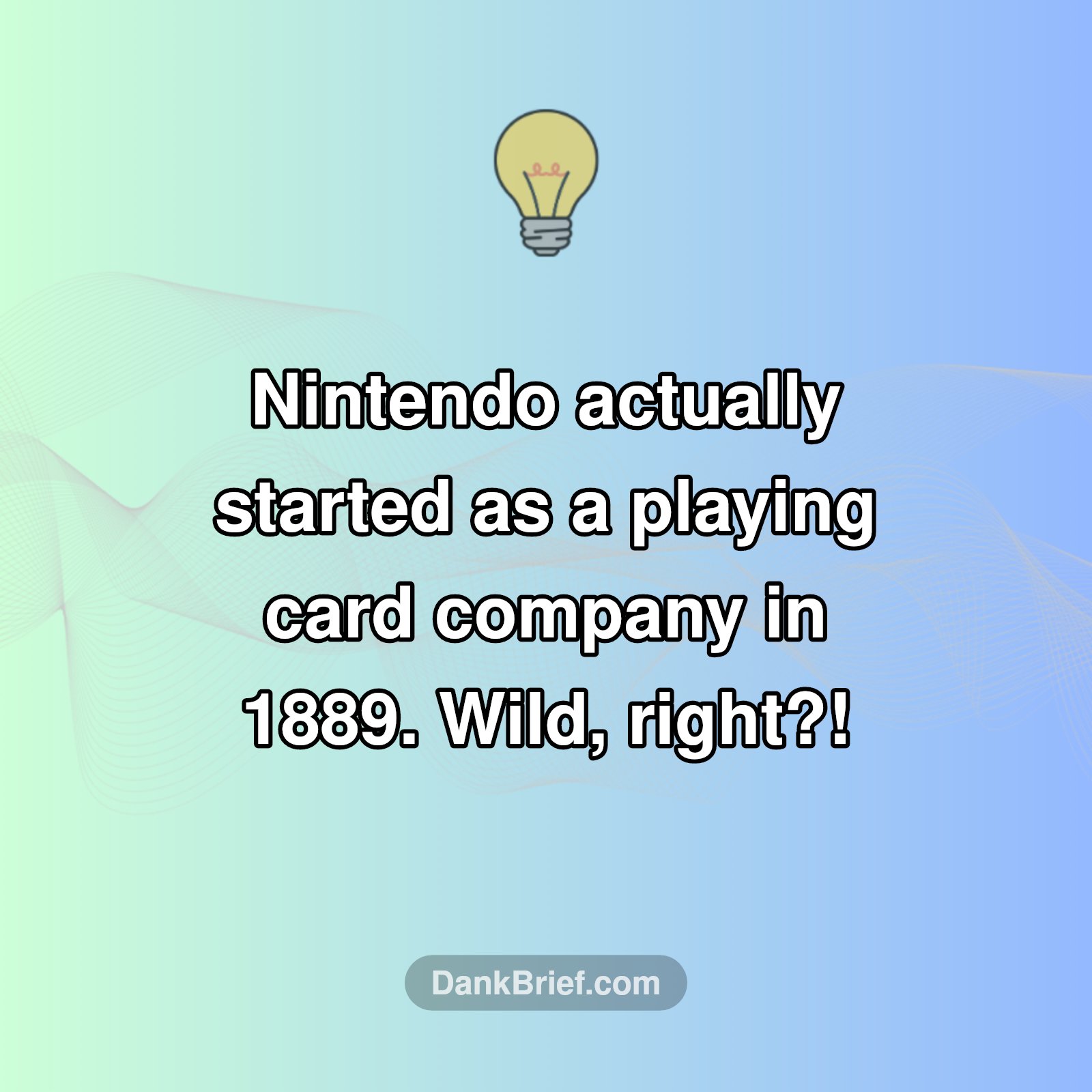 Mind Blown: Nintendo's OG Origin Story