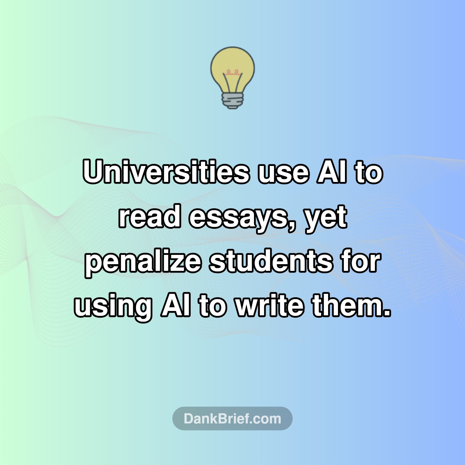 The AI Paradox in College Admissions!