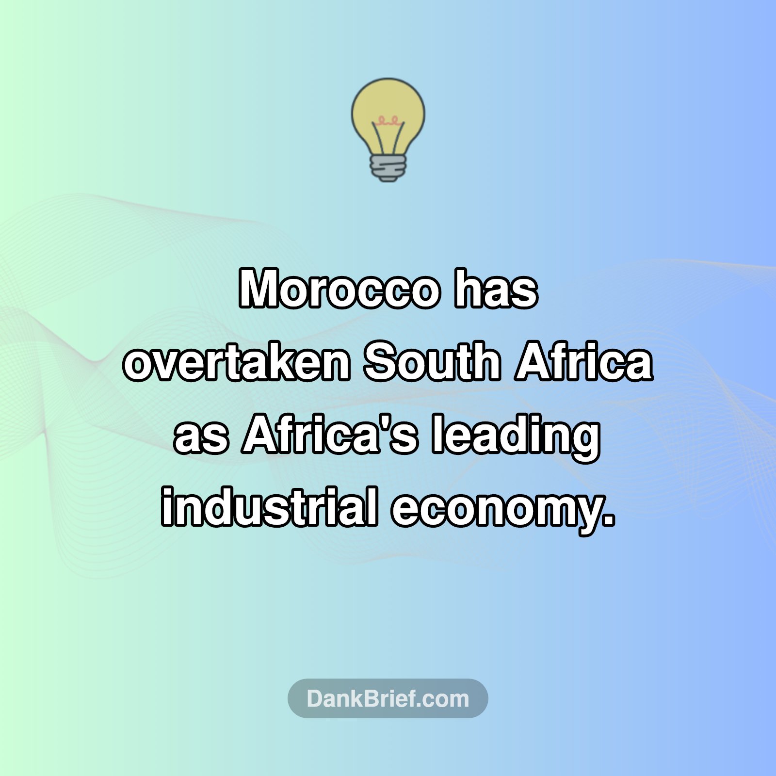 Africa's New Industrial Leader!
