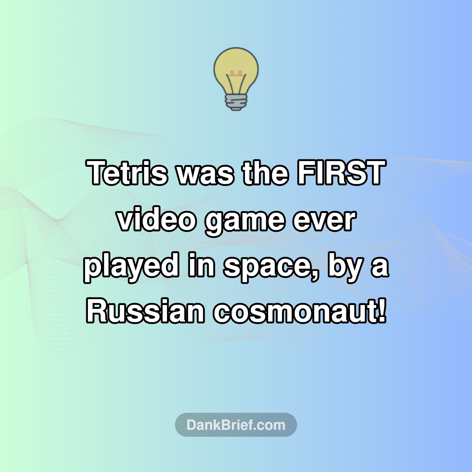 DYK Gaming Went To Space?!