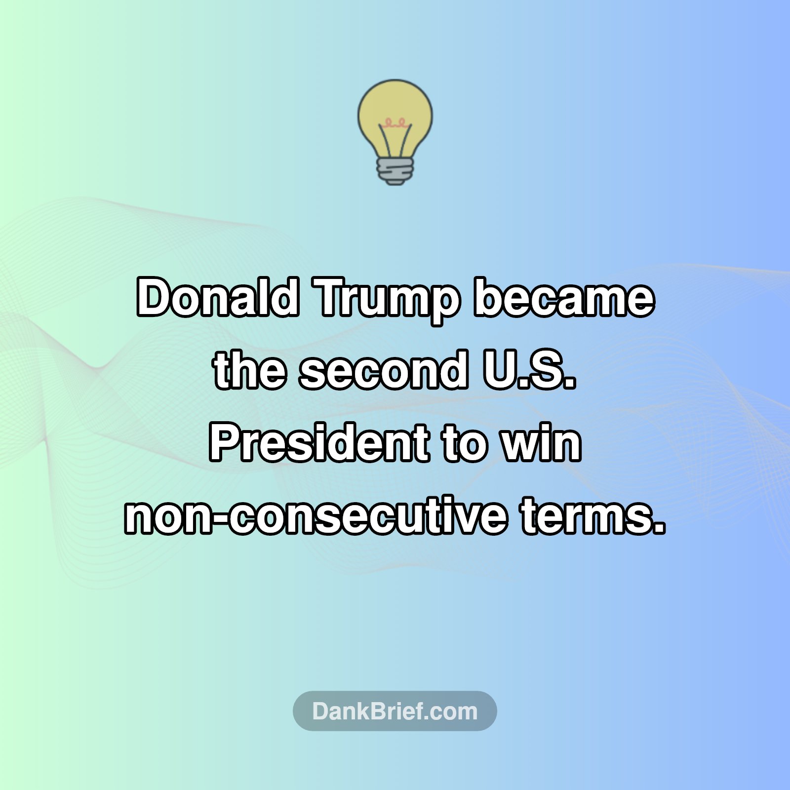 Presidential History Made!