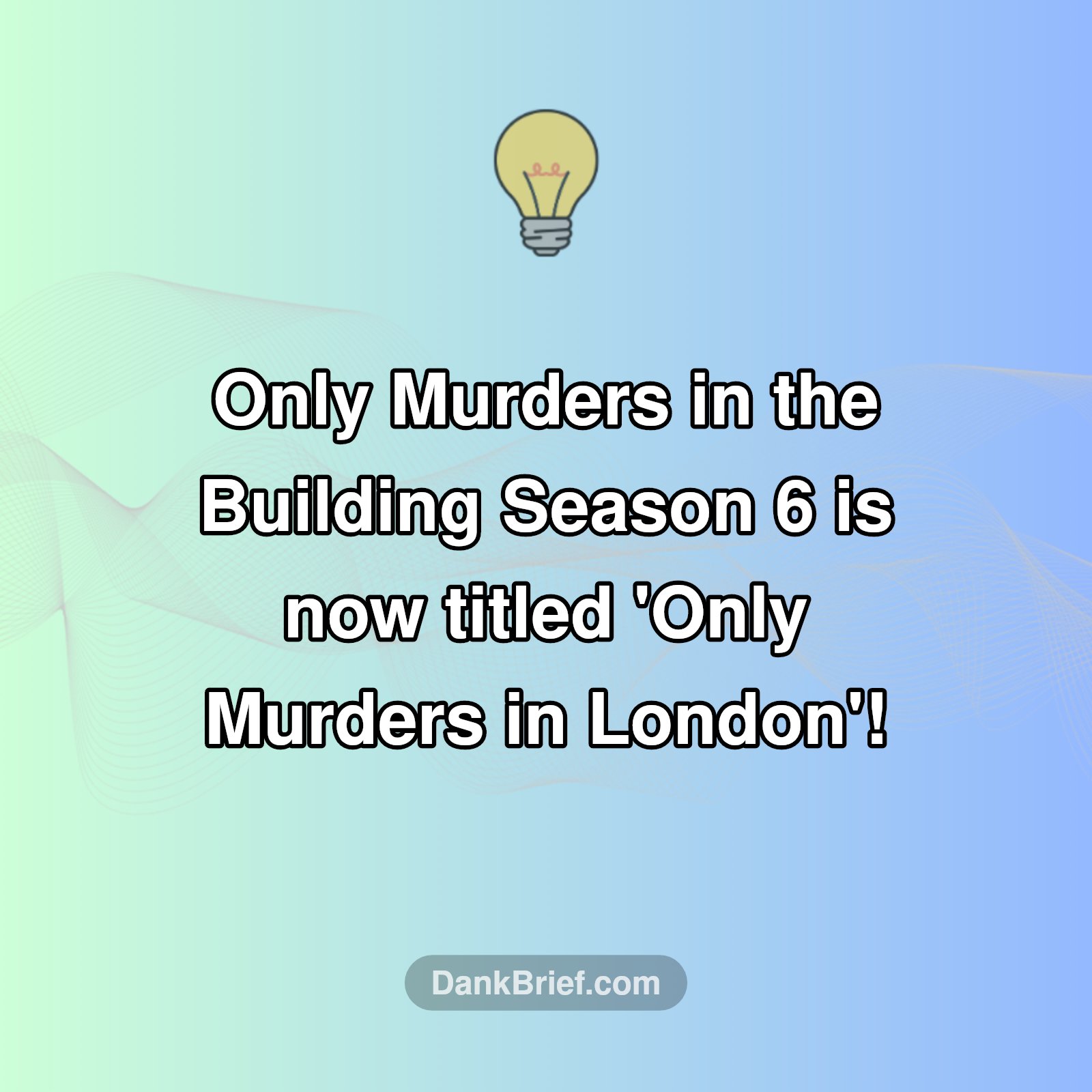 Only Murders in the Building Heads Overseas!