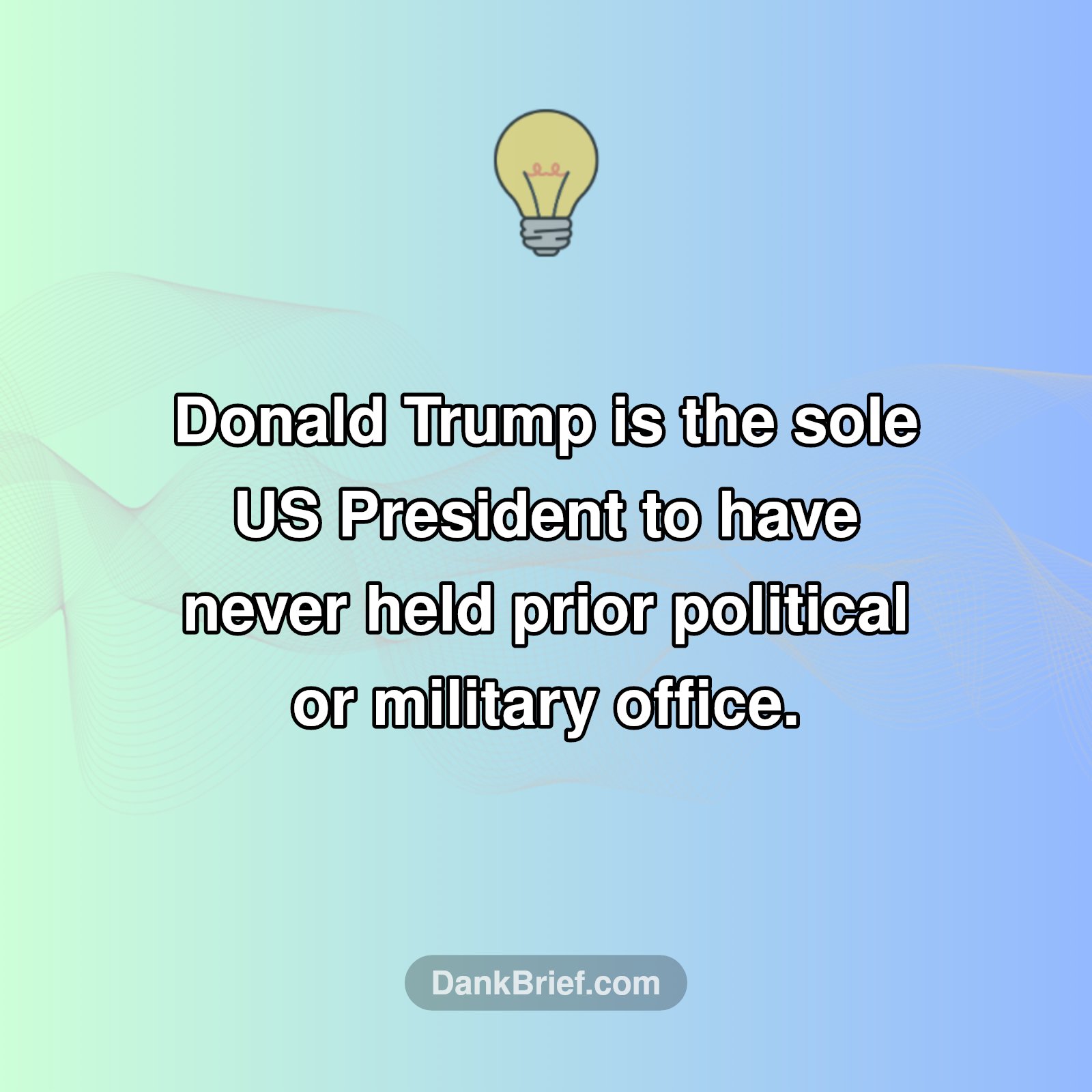 The ONLY US President Without This Experience?