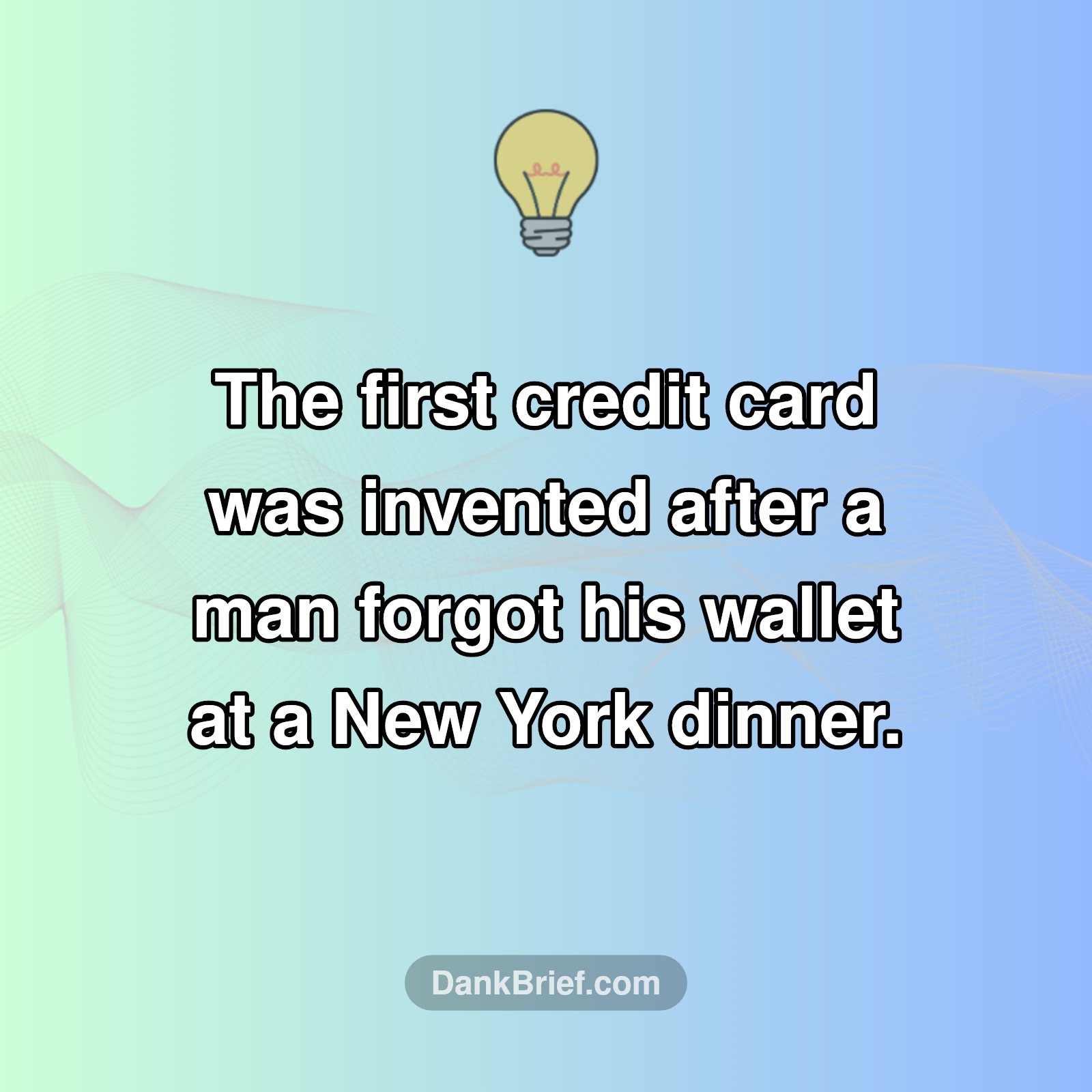 Ever Forgot Your Wallet? You're Why Credit Cards Exist!