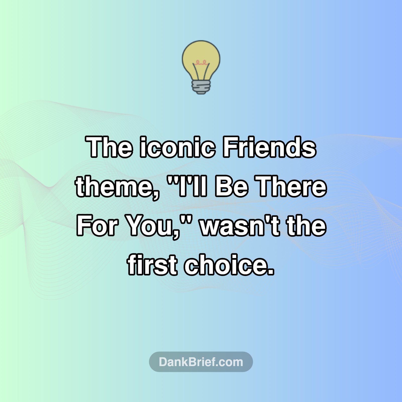 Friends Almost Had a DIFFERENT Theme Song?!
