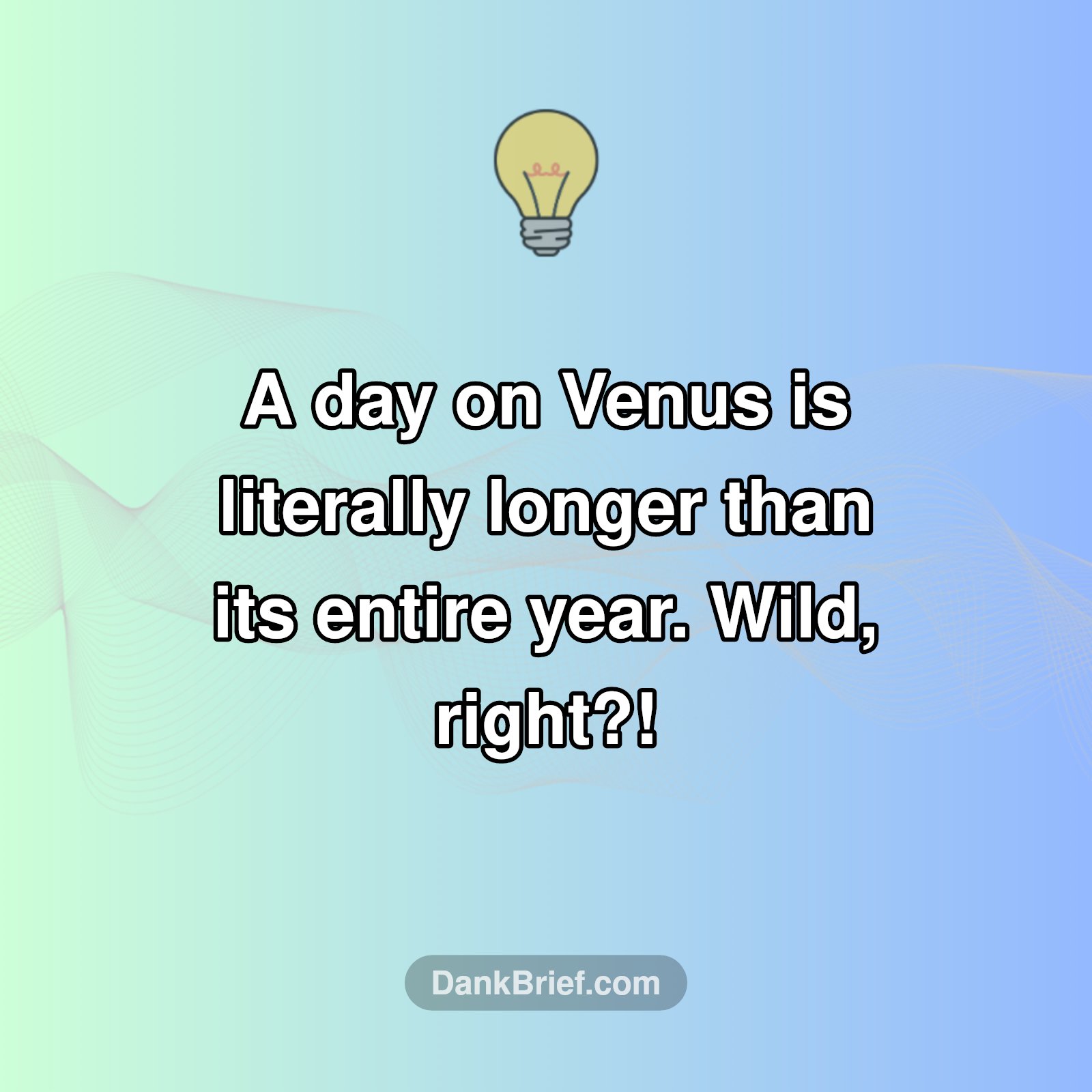 Mind-Blown: Venus Time Warp!