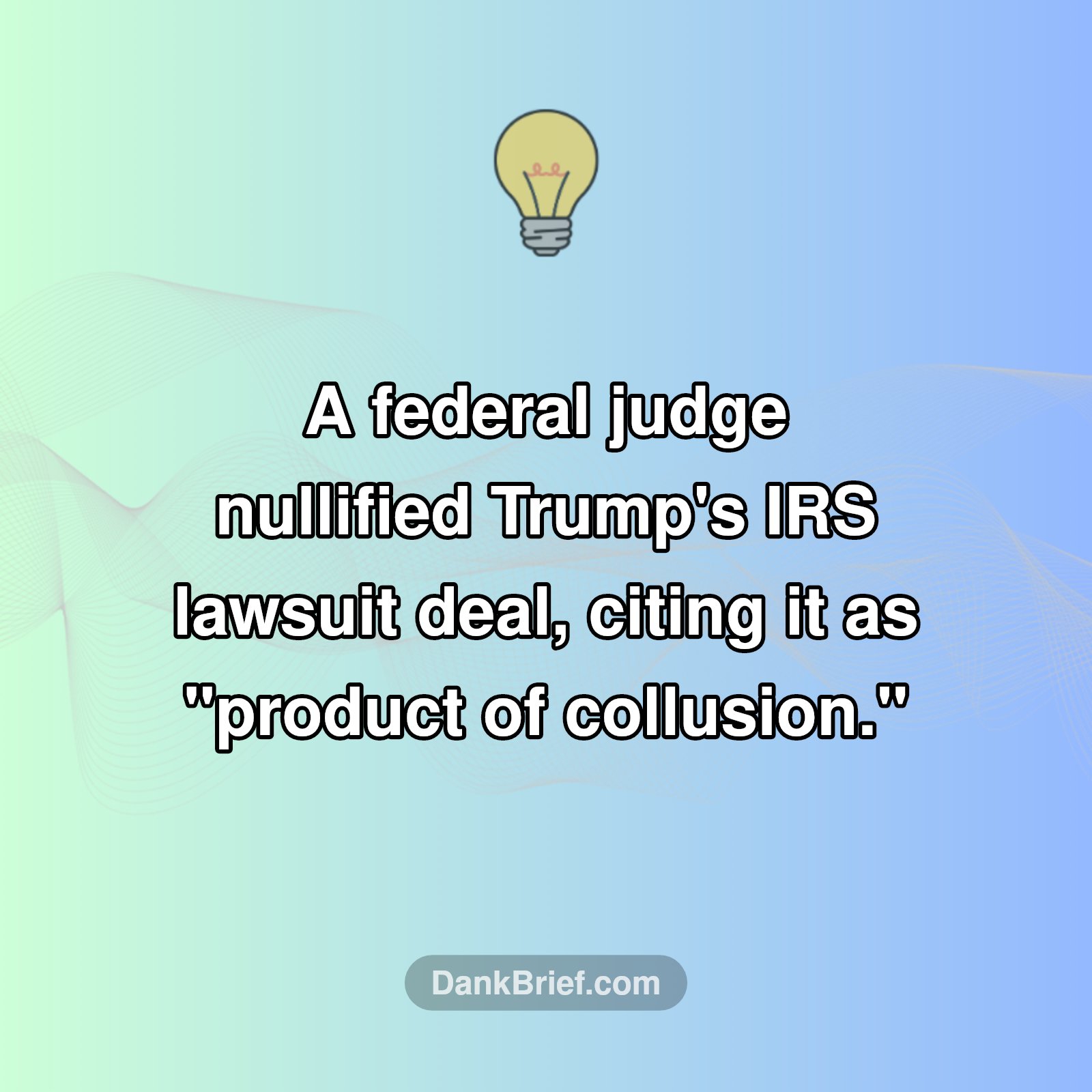 Judge's Stunning Ruling on Trump IRS Deal!