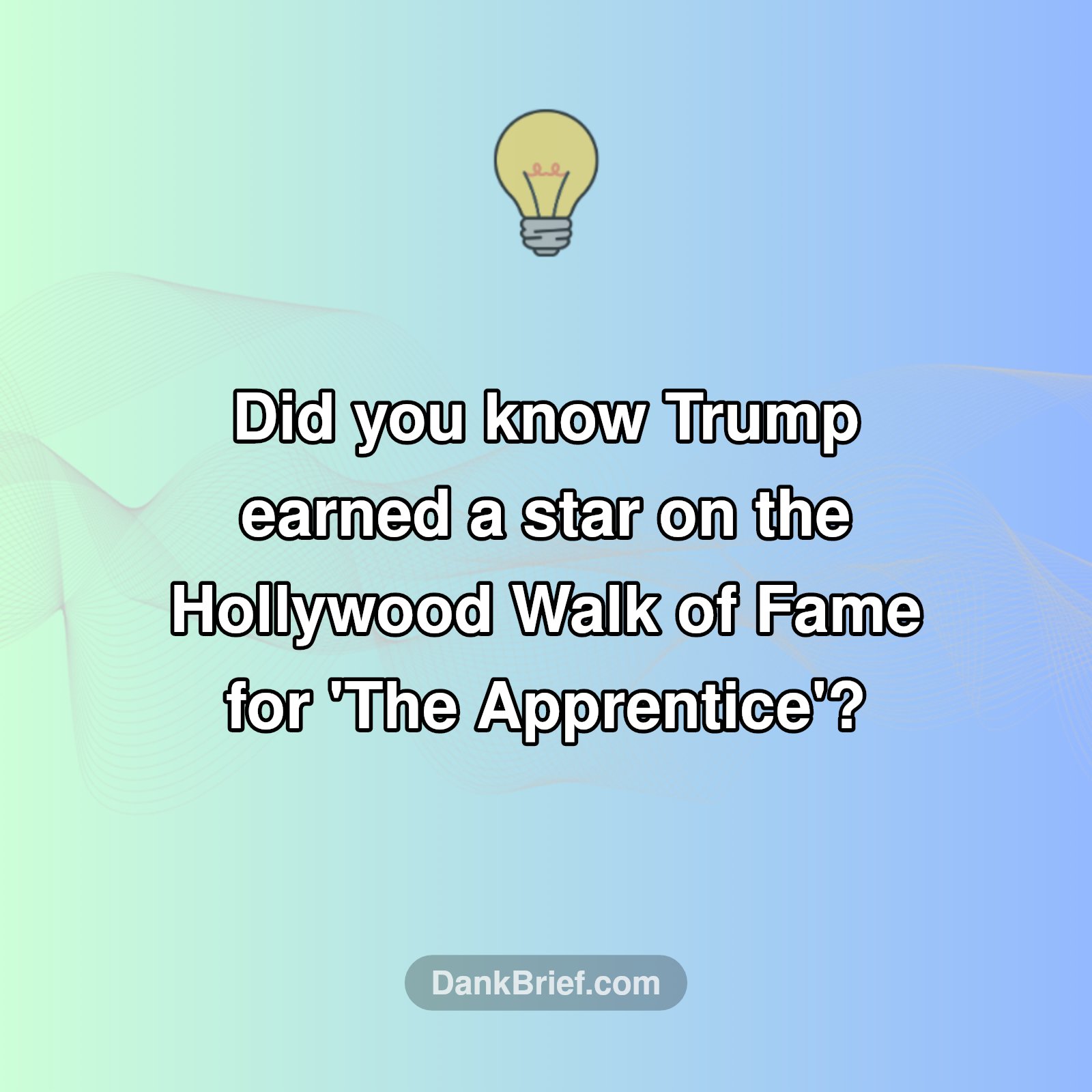 Presidential Star Power?
