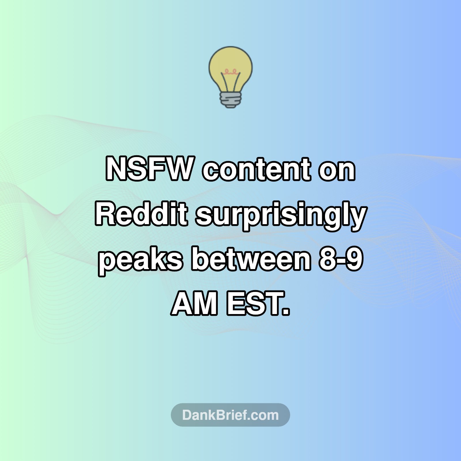 Internet Habits: When Does NSFW Content Peak?