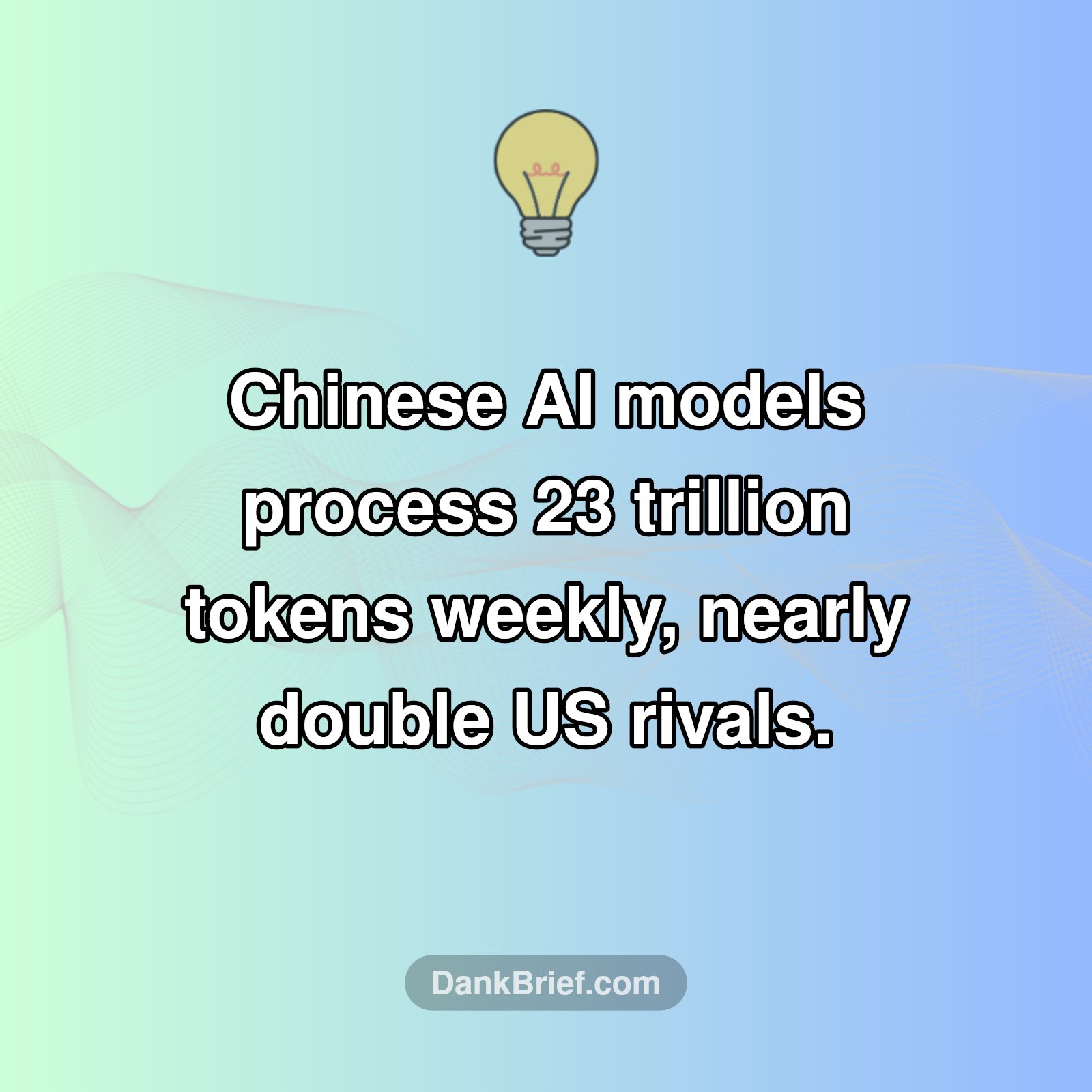 The Surprising Dominance in AI Usage