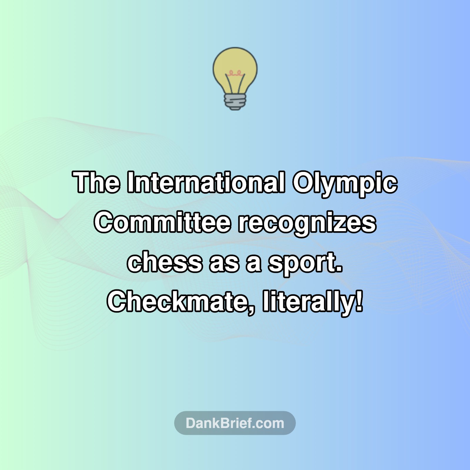 Mind Blown: Chess is Officially a Sport!