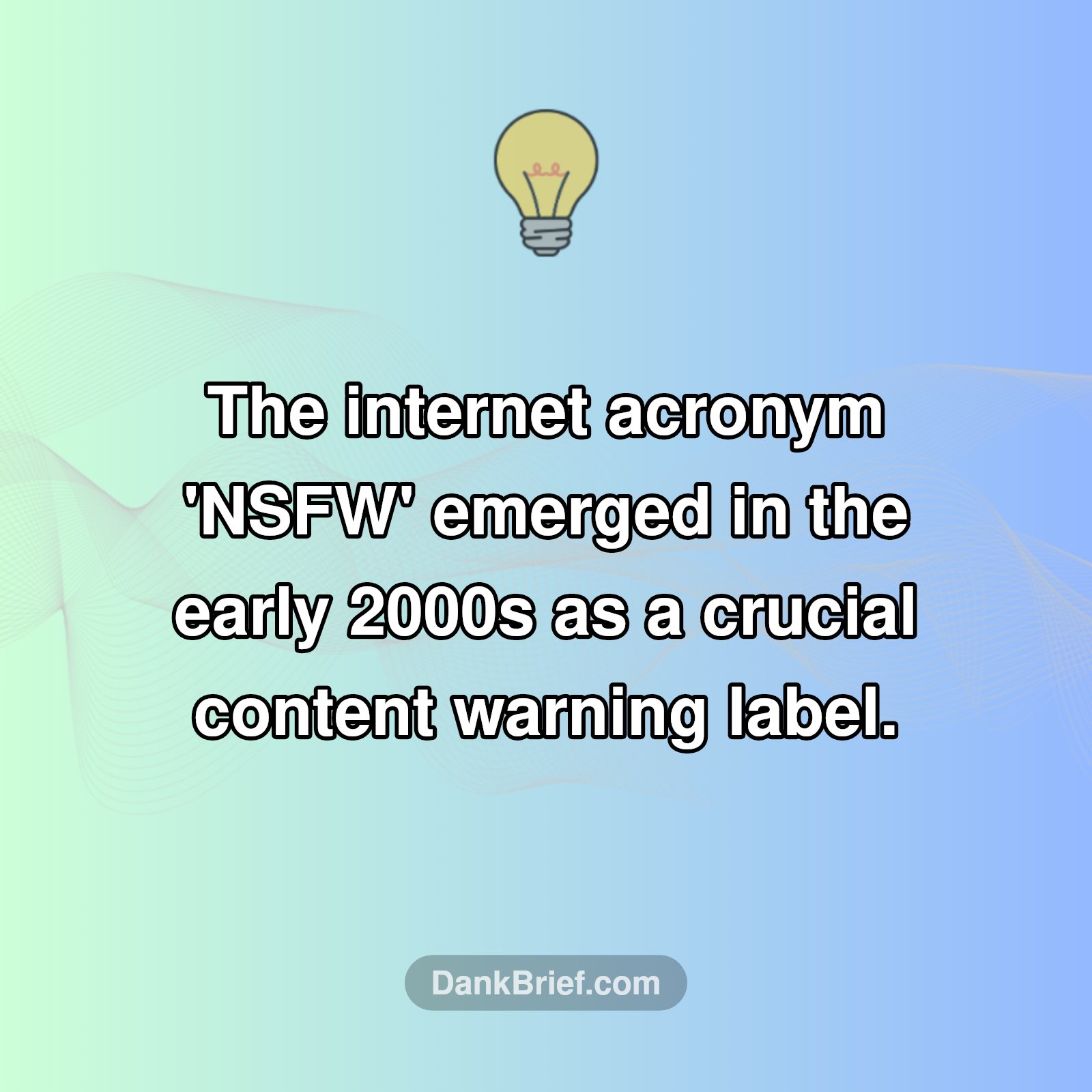 Beyond the Warning: NSFW's Surprising History