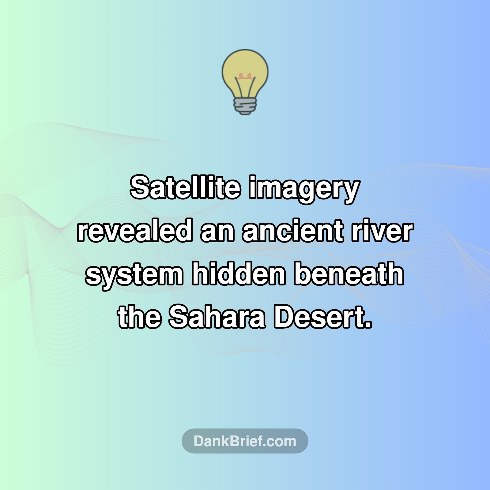 Sahara's Secret Rivers