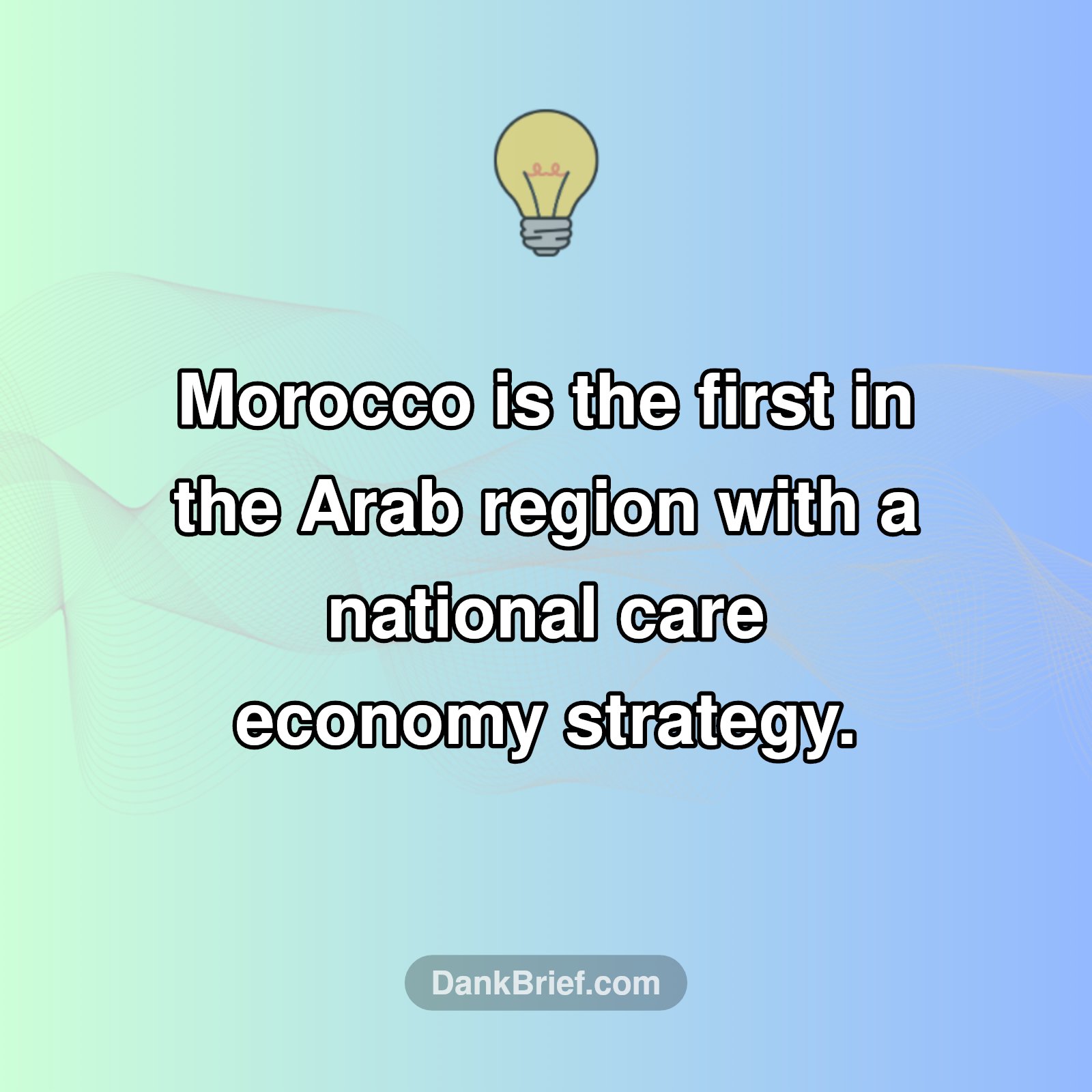 Morocco Leads on Care Economy!