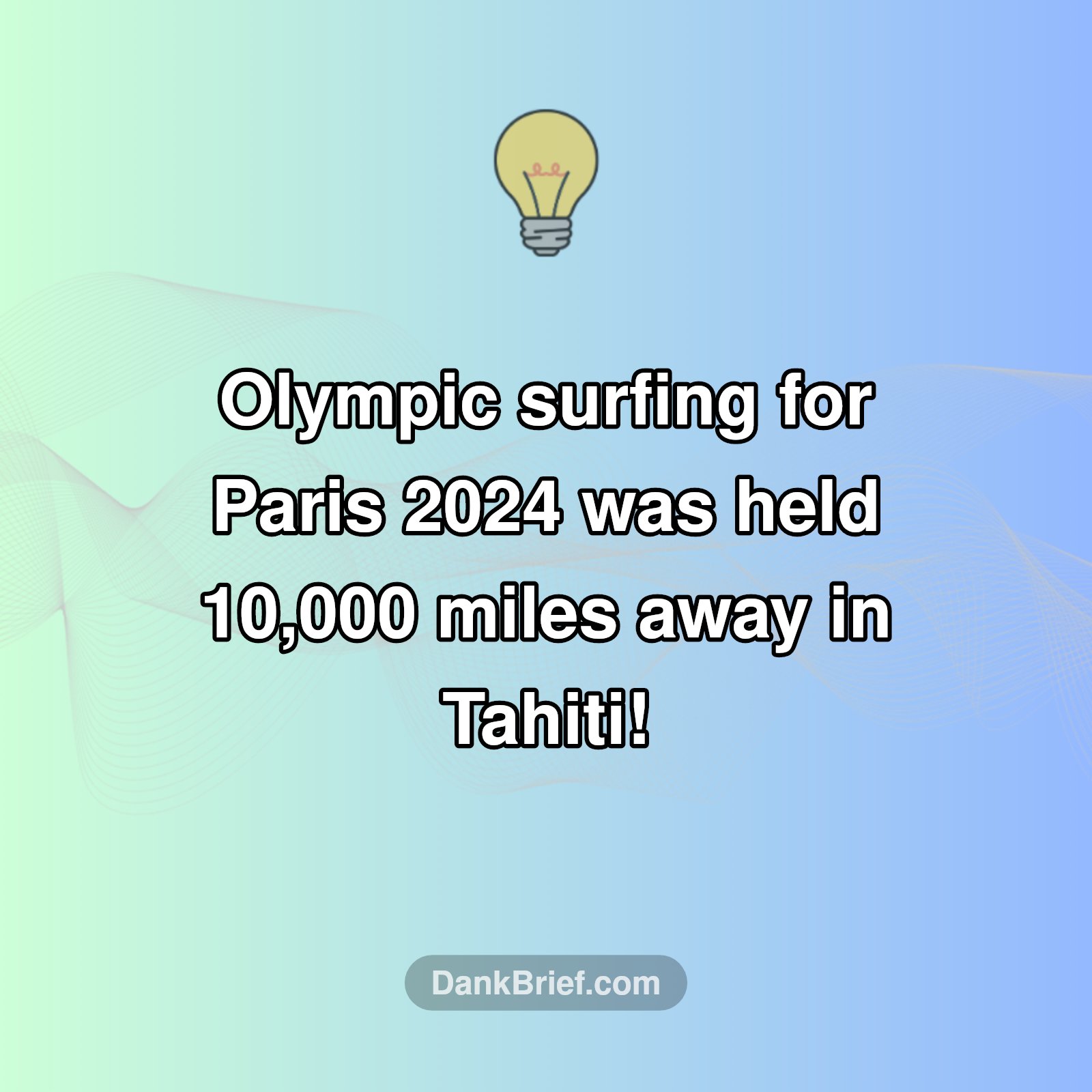 Mind Blown: Paris Olympics Took Surfing to Paradise!