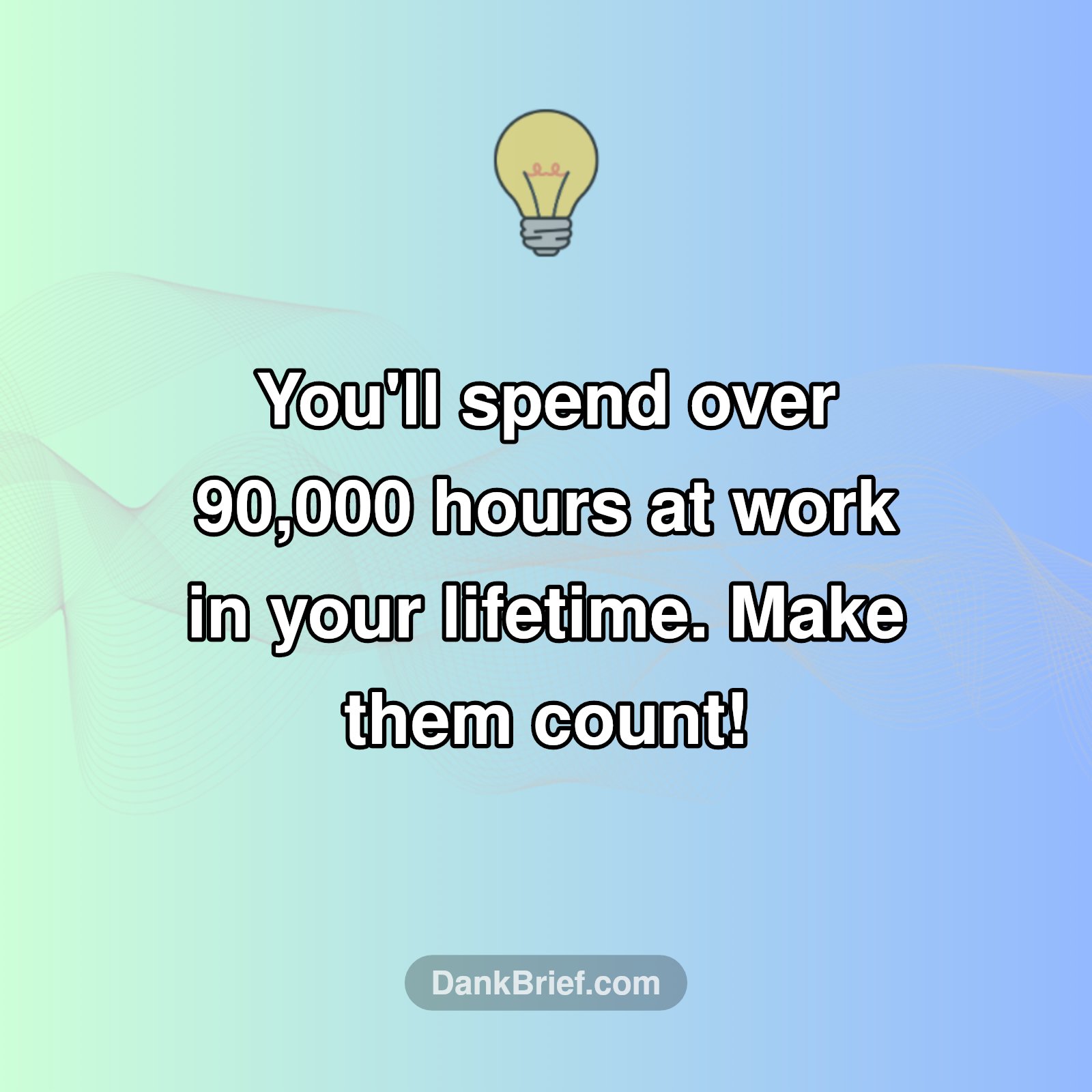 Your Work-Life Stat Just Dropped!