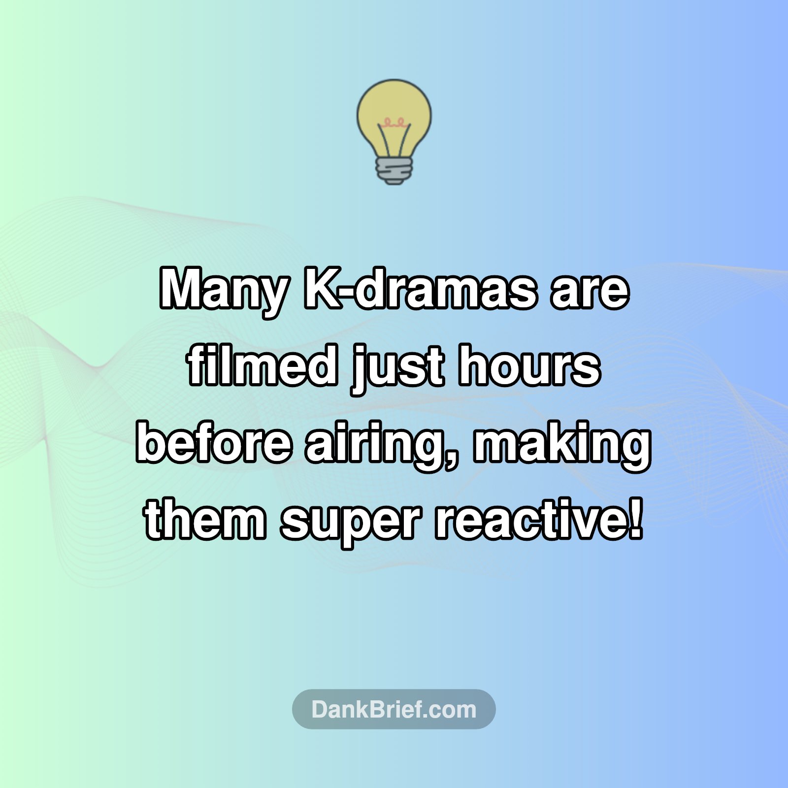 K-Drama Production: Mind-Blowing Speed!