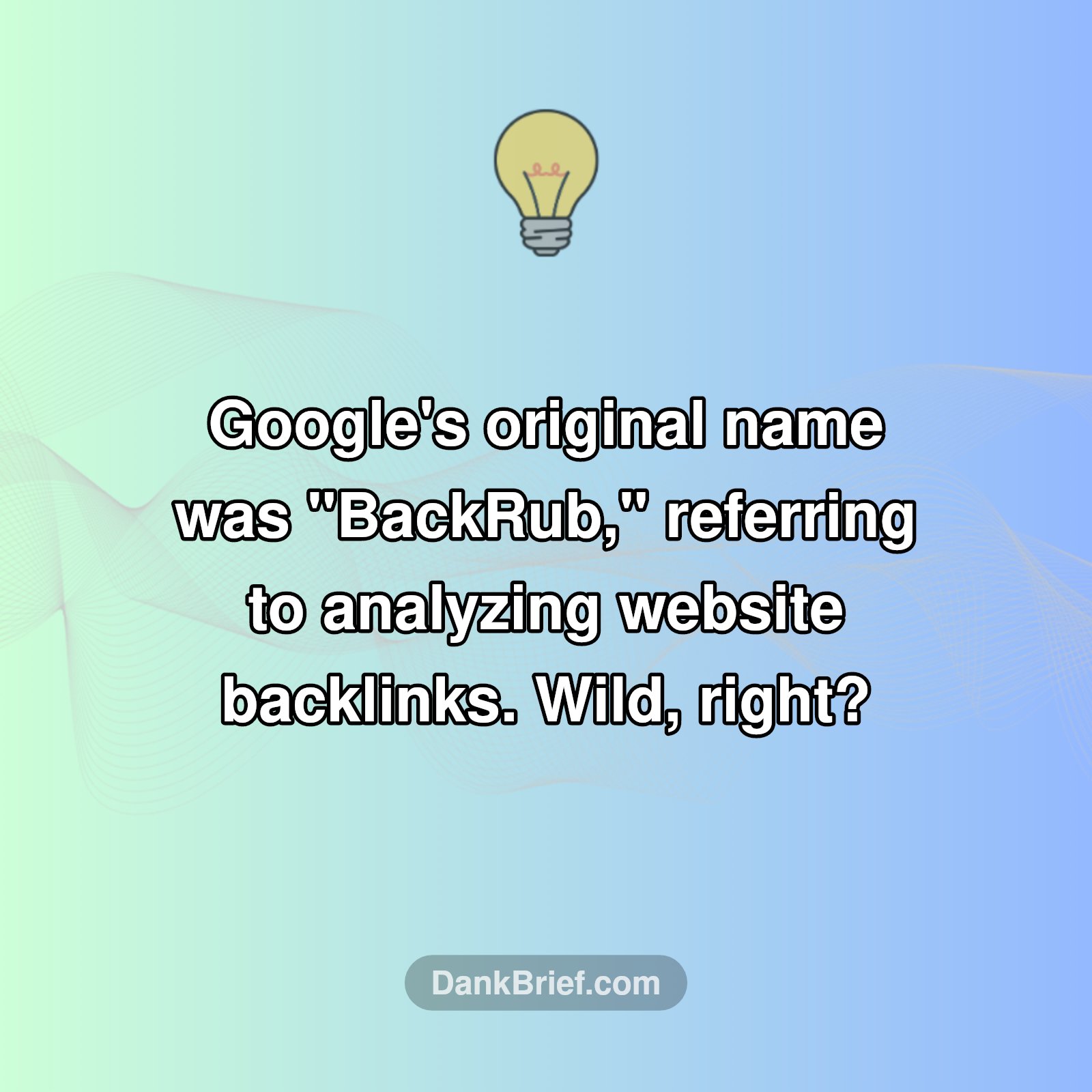 Mind Blown: Google's Secret Name!