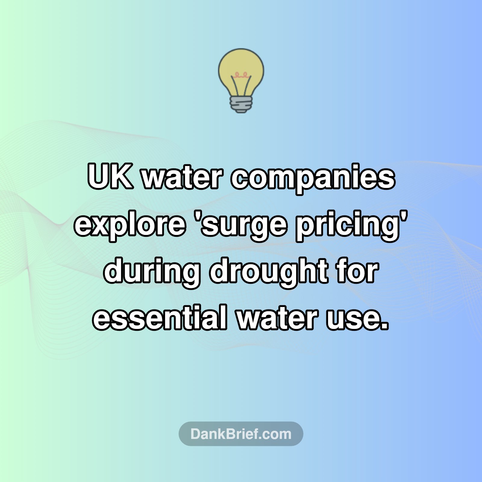 Future Shock: Water Bills Could Spike!