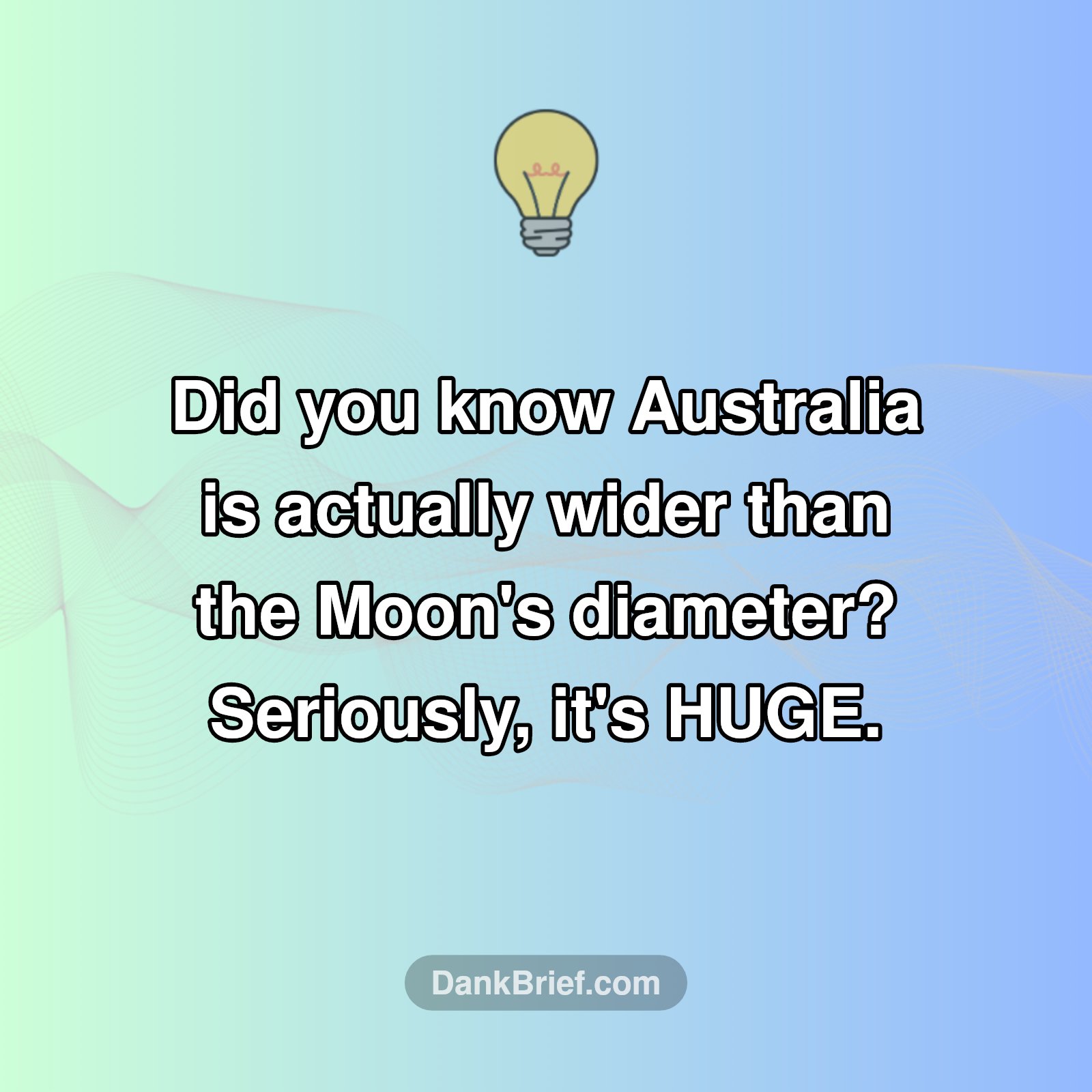 Australia's Mind-Blowing Size