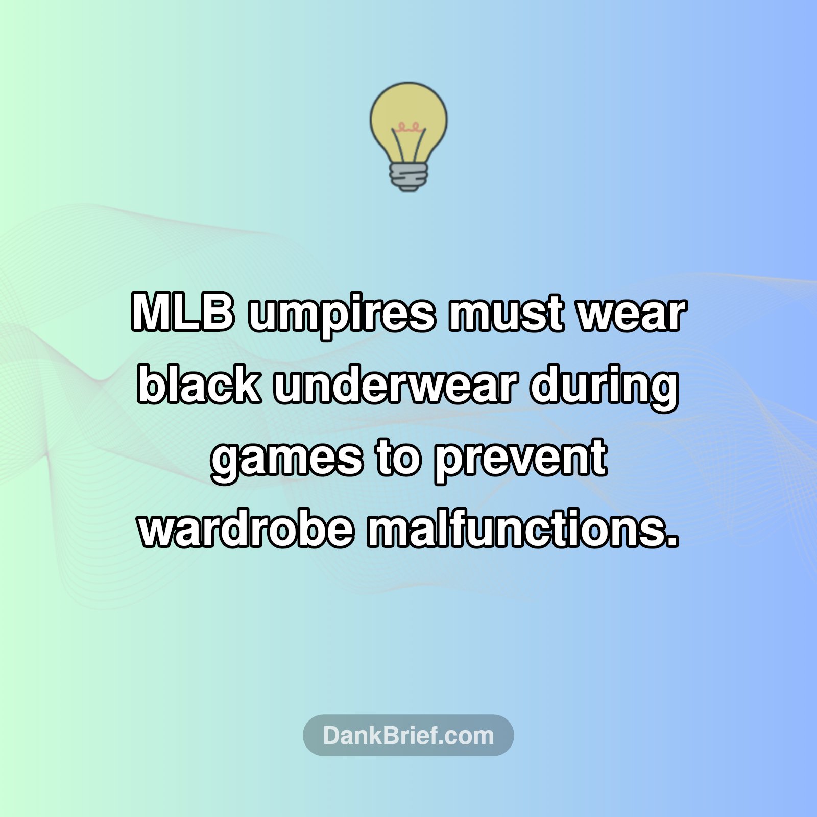 MLB's Hidden Underwear Rule?
