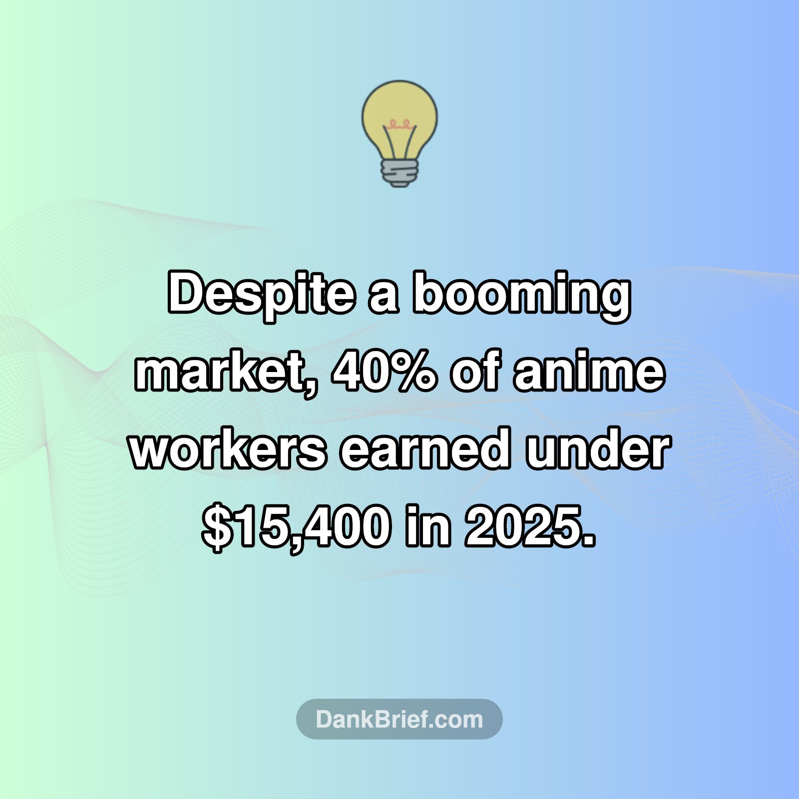 Anime's Booming Market Hides a Shocking Truth