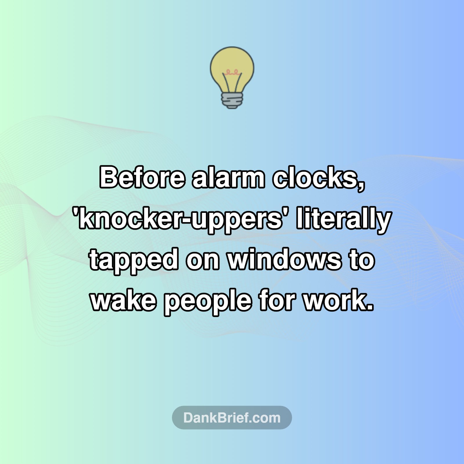 Your Grandma's Alarm Clock Was Wild!