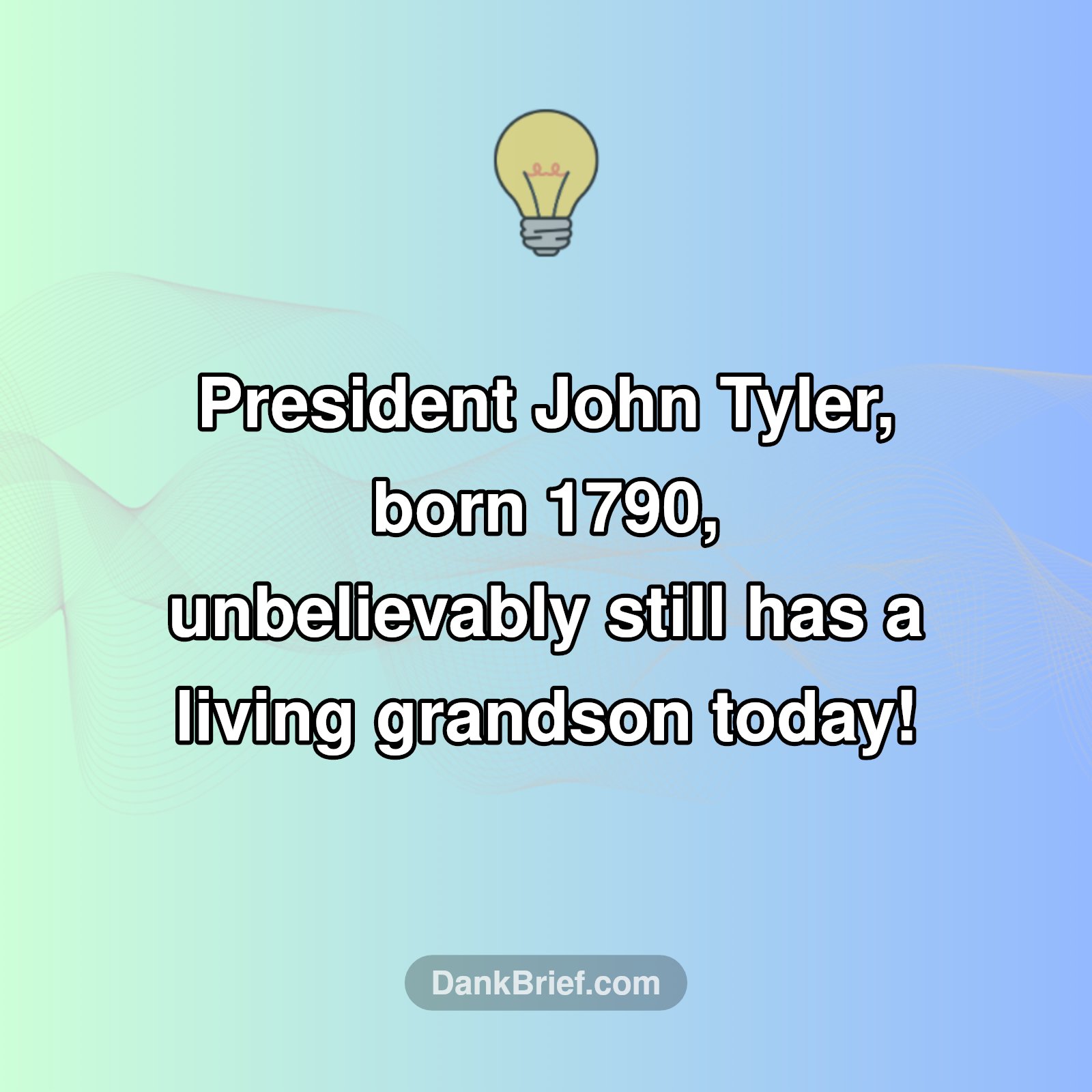History's Unbelievable Reach: A President's Grandson