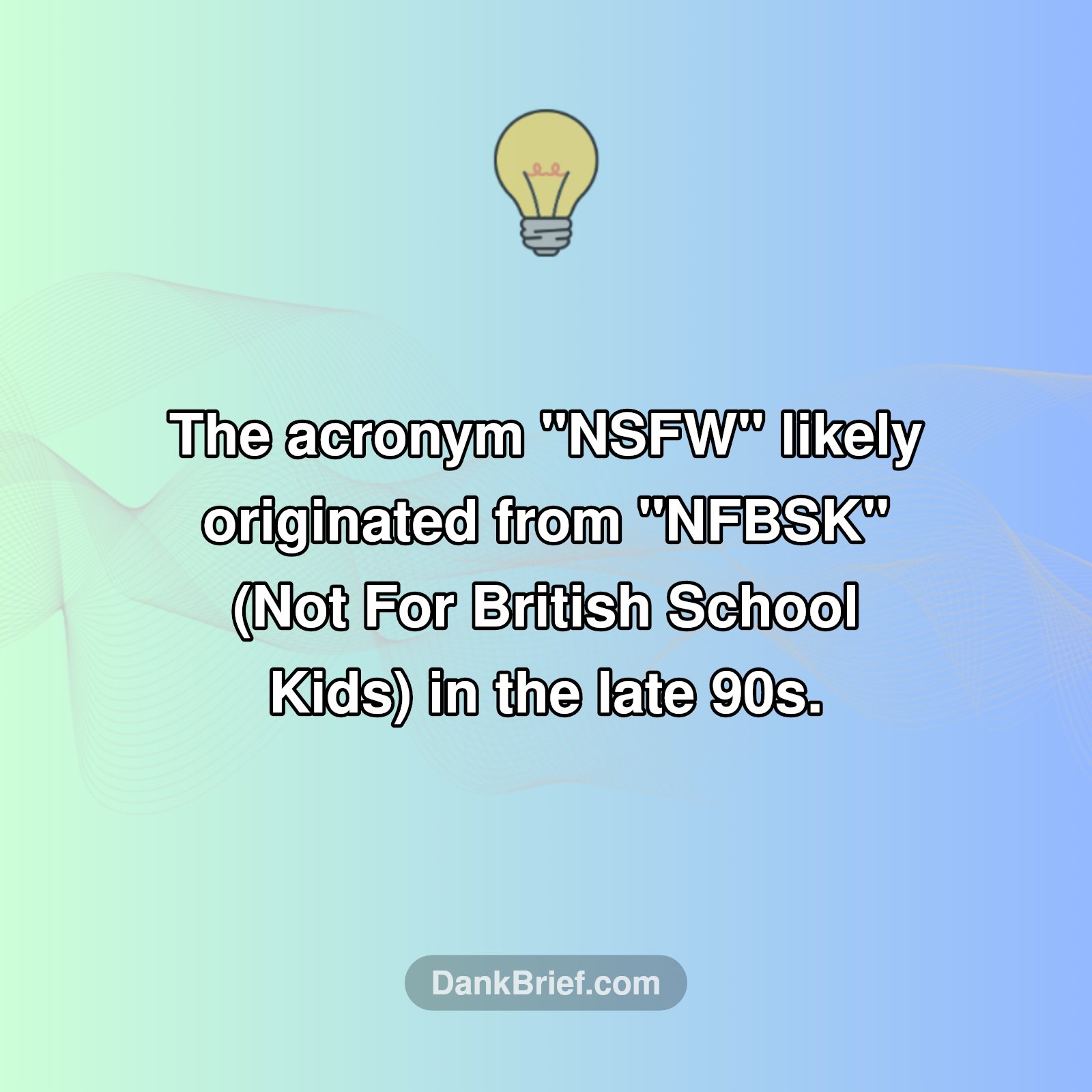 The Surprising Origin of 'NSFW'!