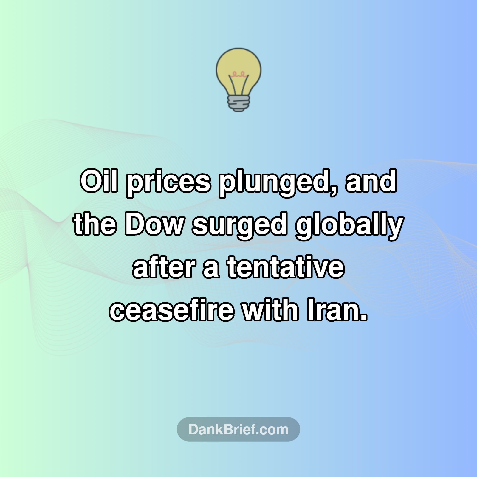 Market Paradox: Peace Brings Price Drops?