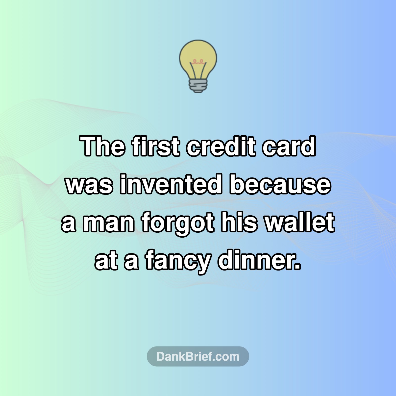 Forgot Your Wallet? That's How Credit Cards Started!
