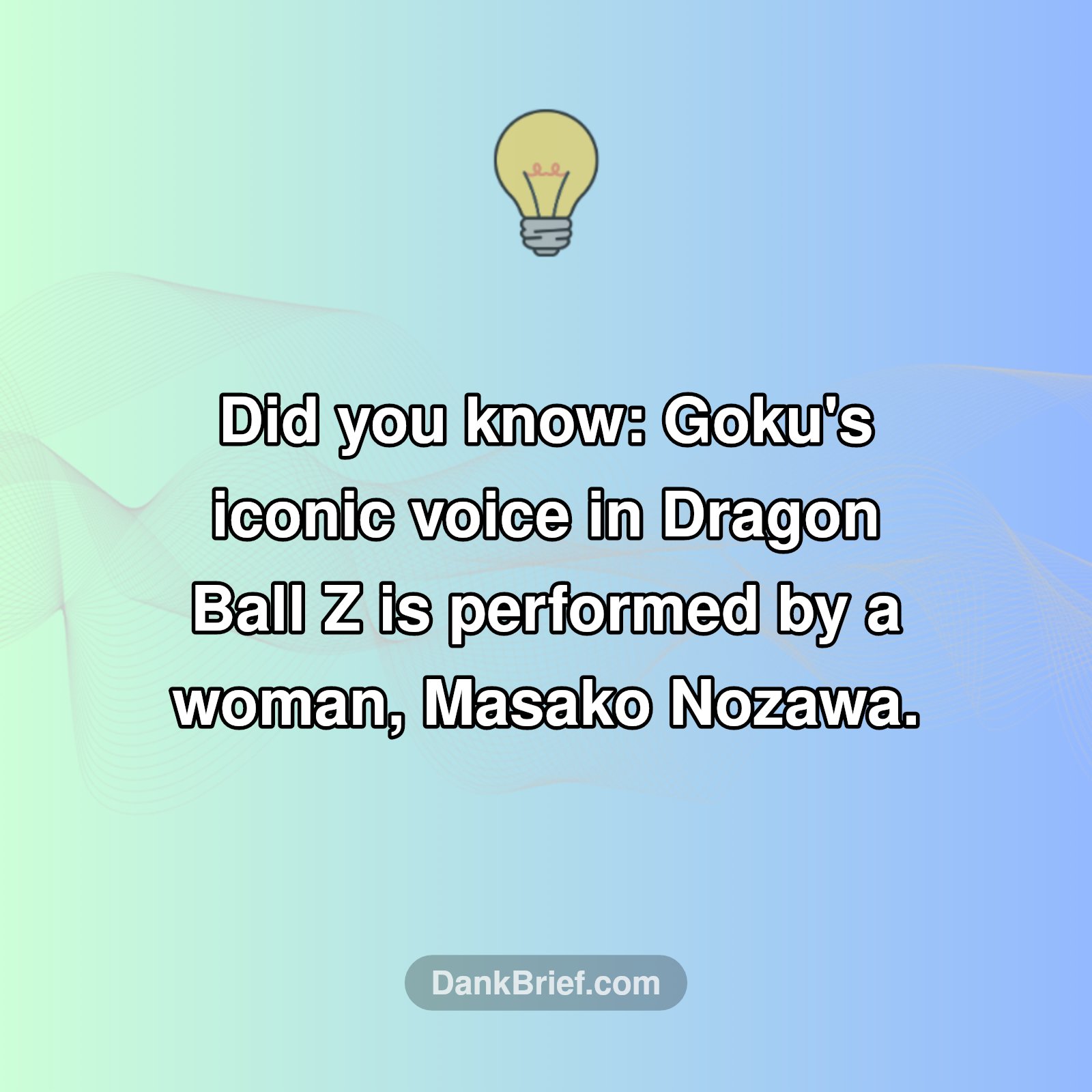 Mind Blown: Goku's Real Voice!