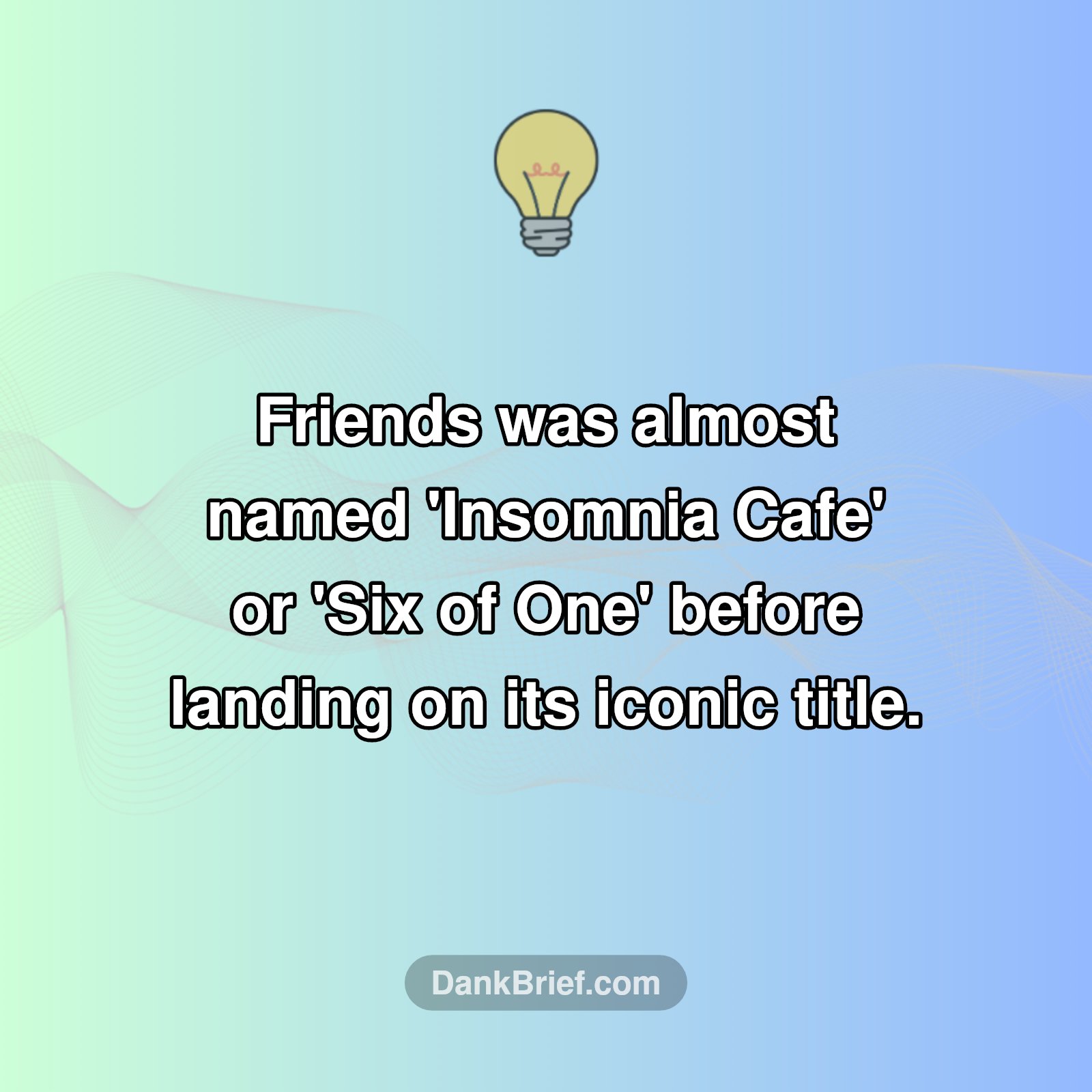 Friends: The OG Title That NEVER Happened!