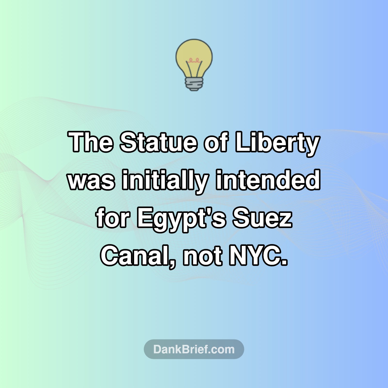 Mind Blown: Lady Liberty's OG Home?