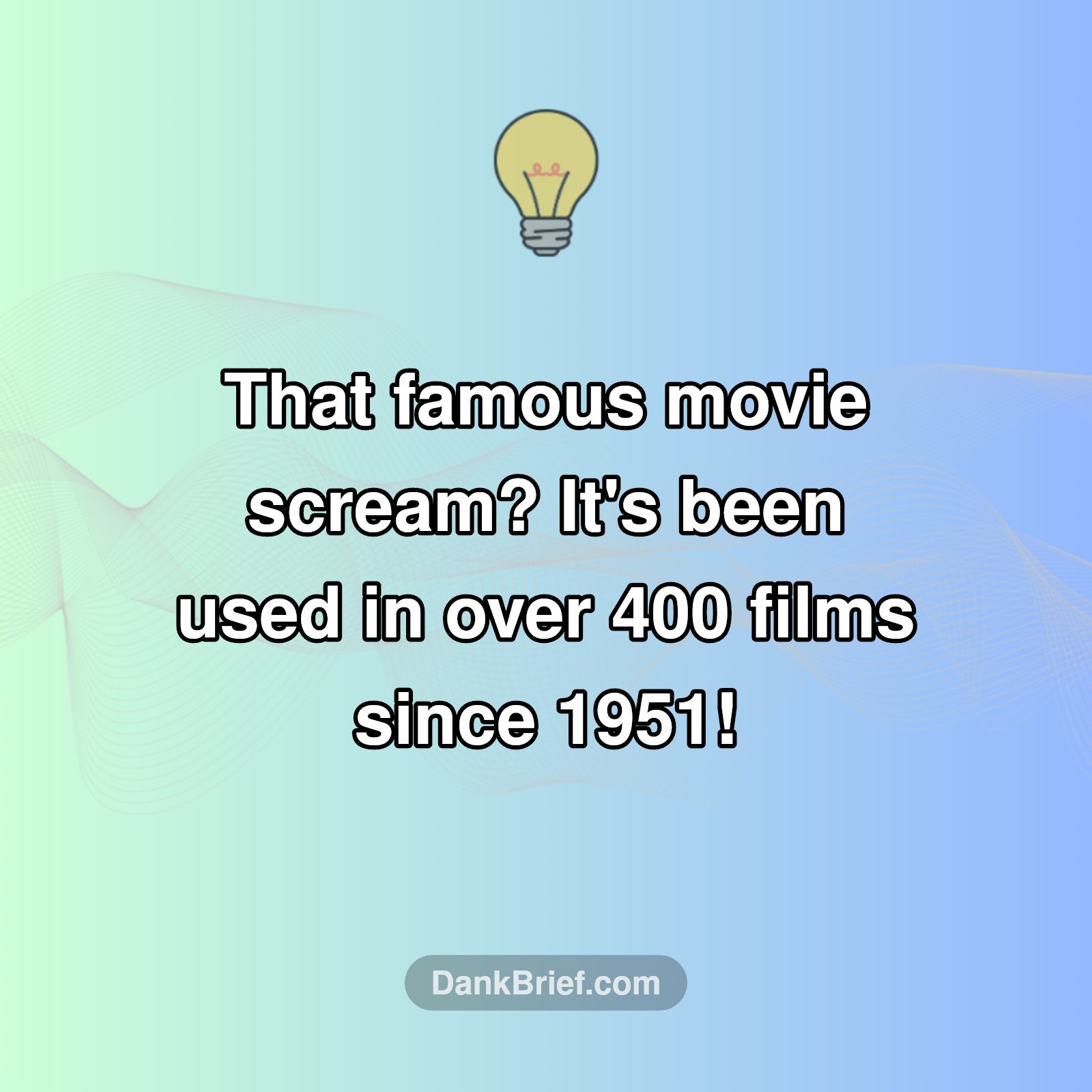 The Scream Heard Round The World!