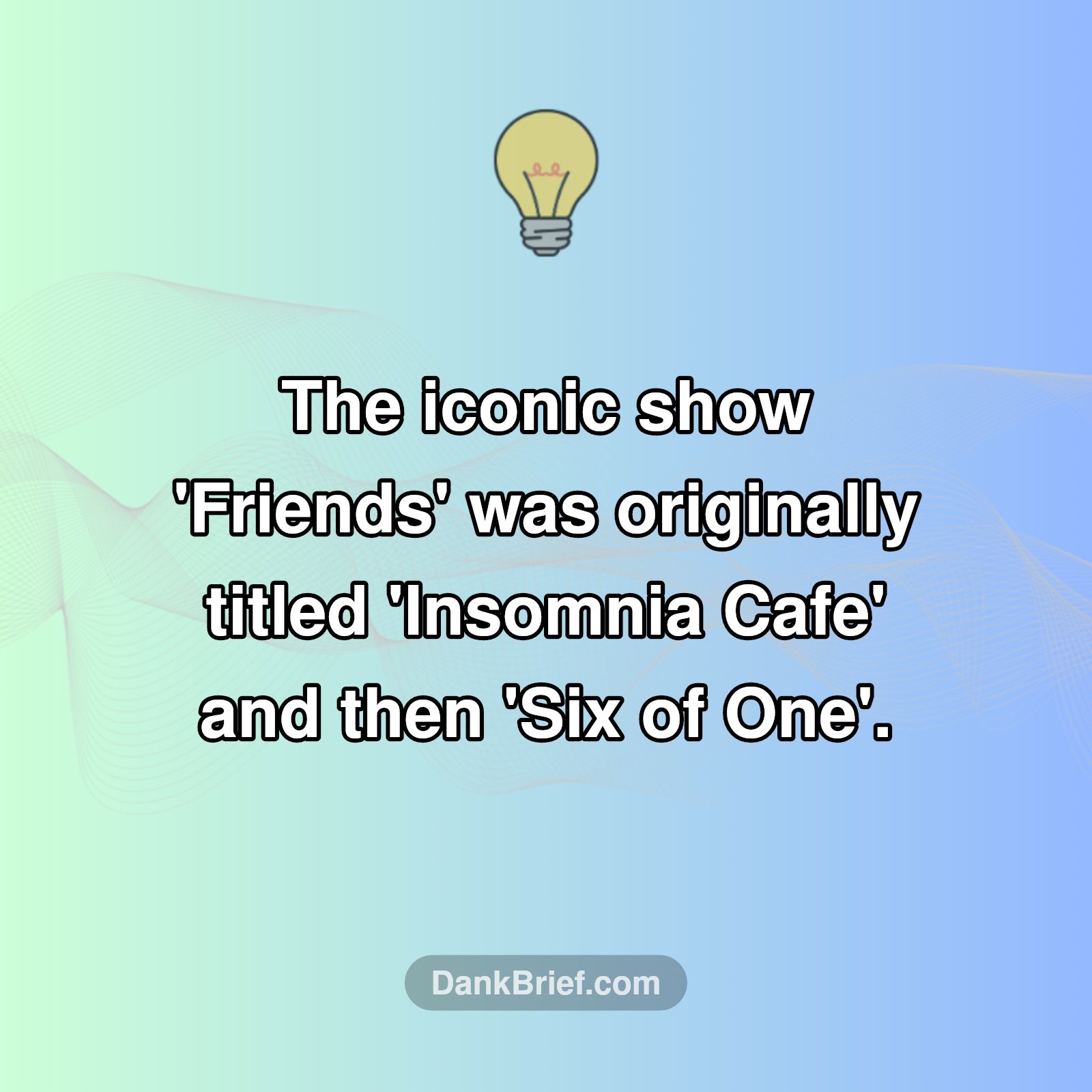 Friends Almost Had a TOTALLY Different Vibe!
