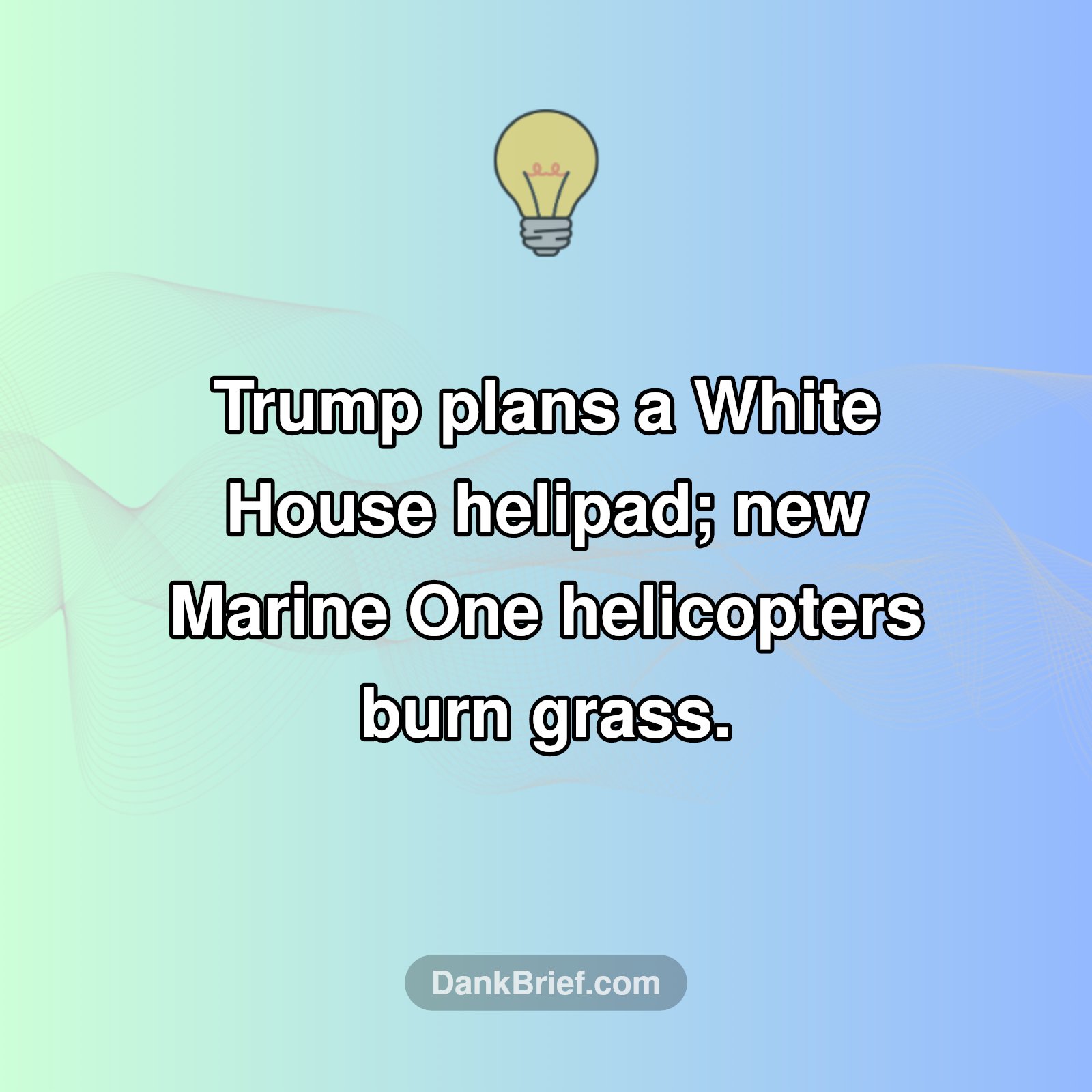 Presidential Landings: A Burning Issue!