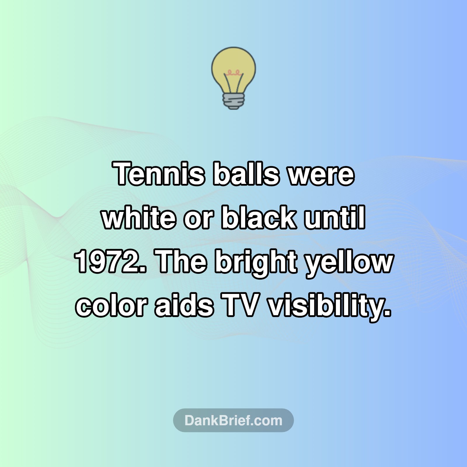 The OG Tennis Ball Color?