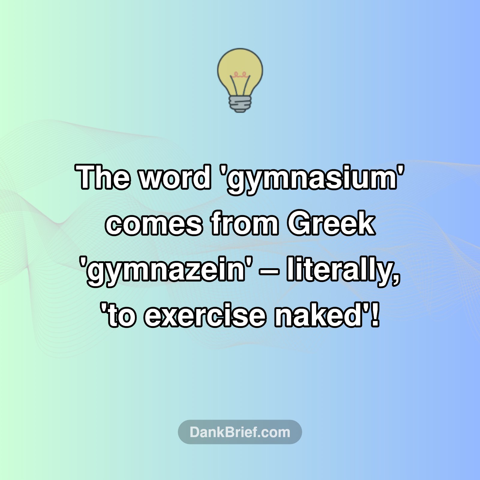 Gyms: The OG Nude Zones?!
