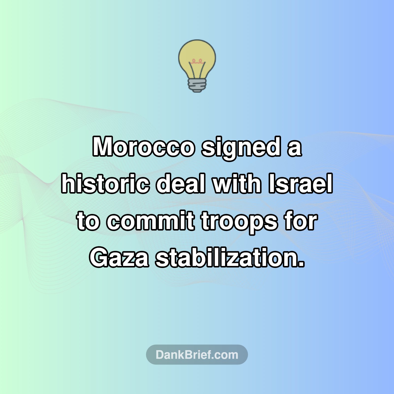 Mind Blown: Morocco's Unprecedented Gaza Move