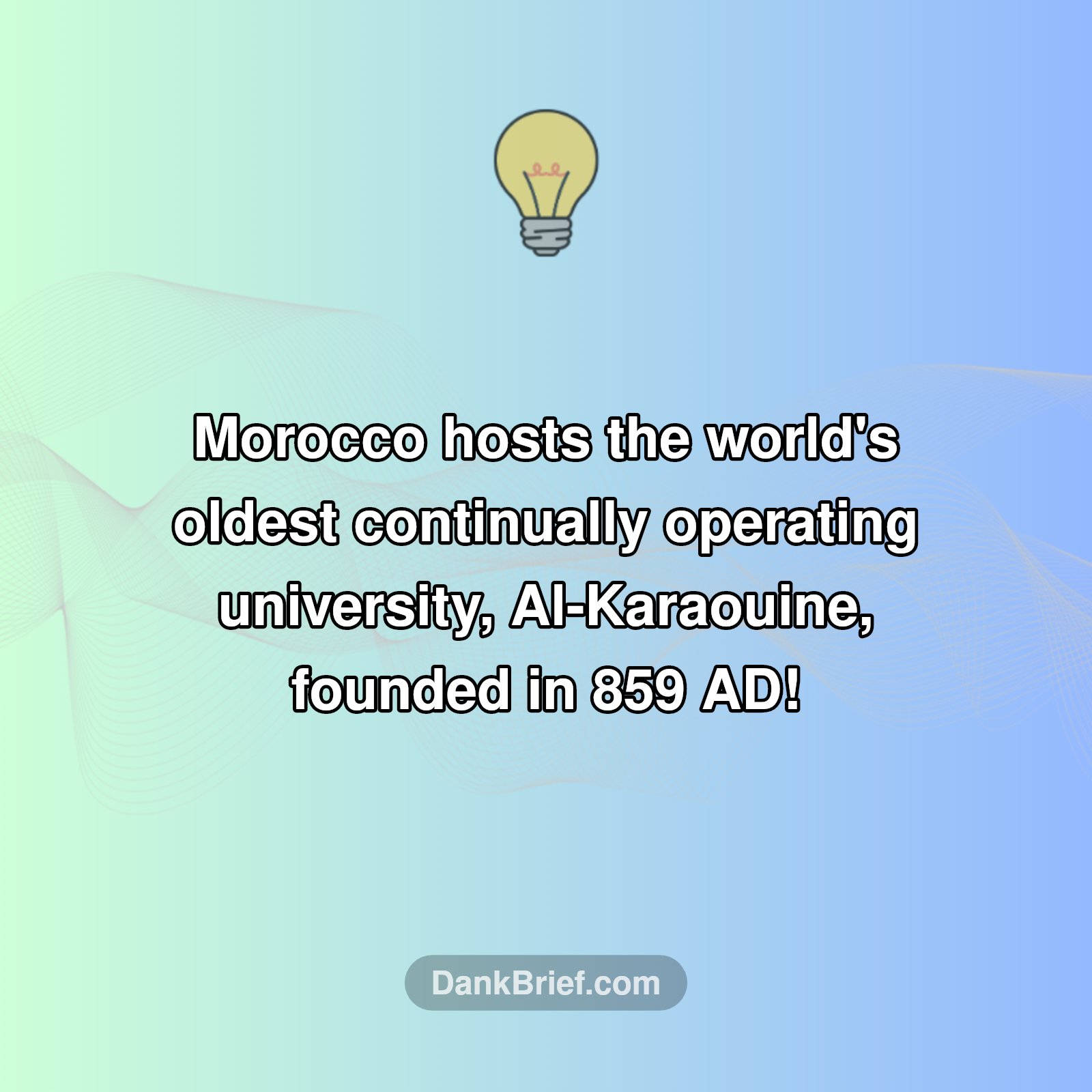 🤯 Ancient Brainpower: Morocco's Academic OG!