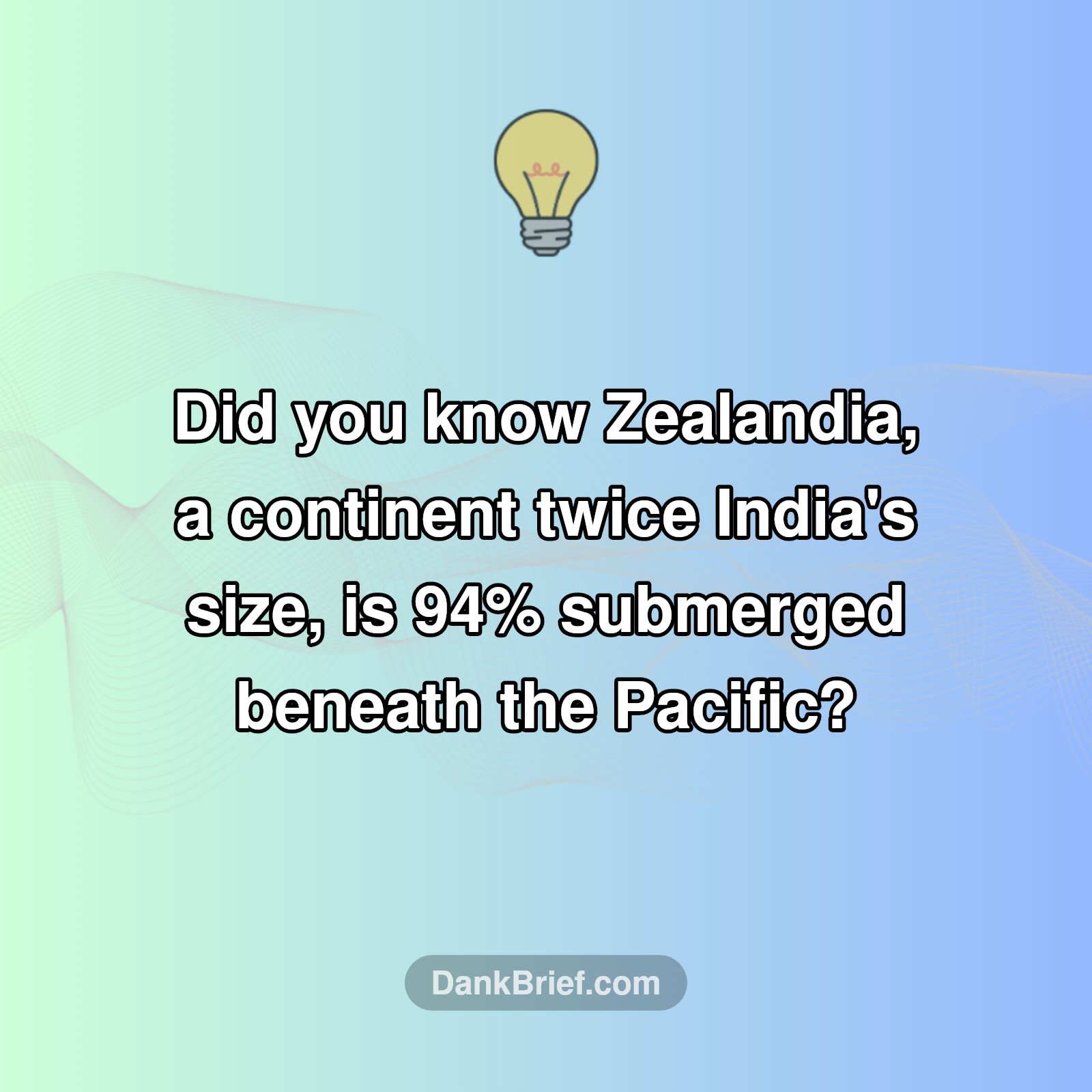 Mind-Blowing Geography: The Hidden Continent