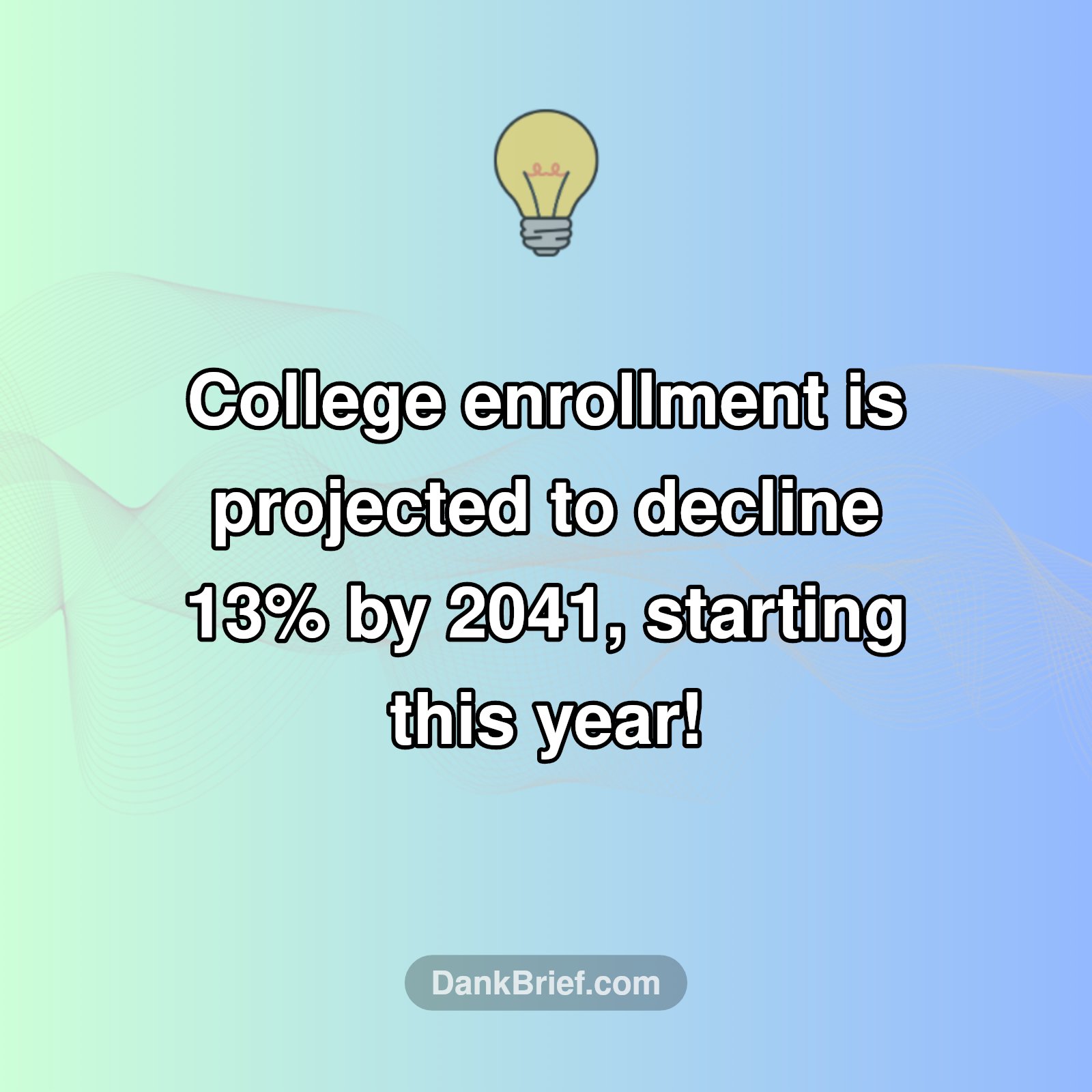 The Looming College Enrollment Crisis