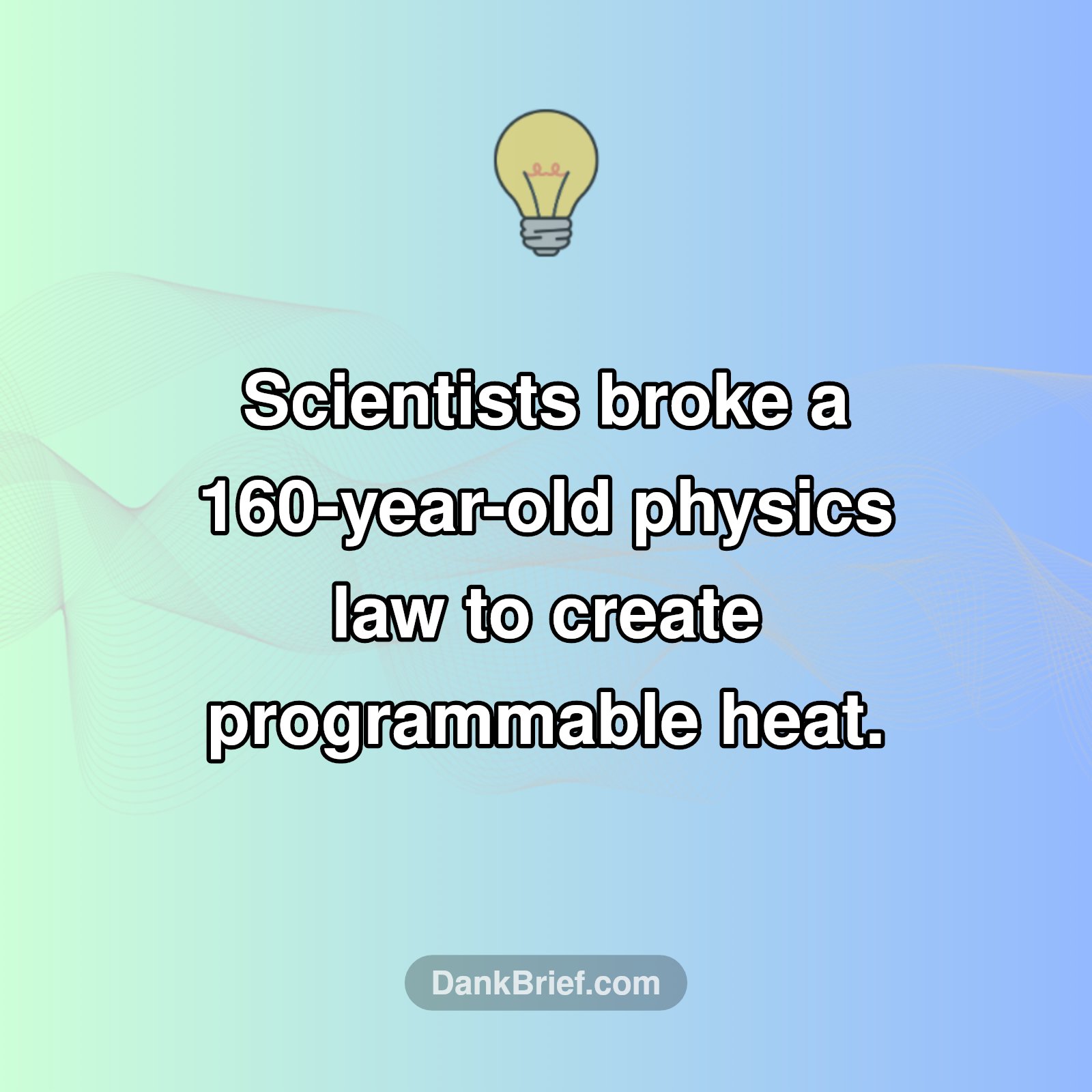 Physics Just Got a Hotter Update!