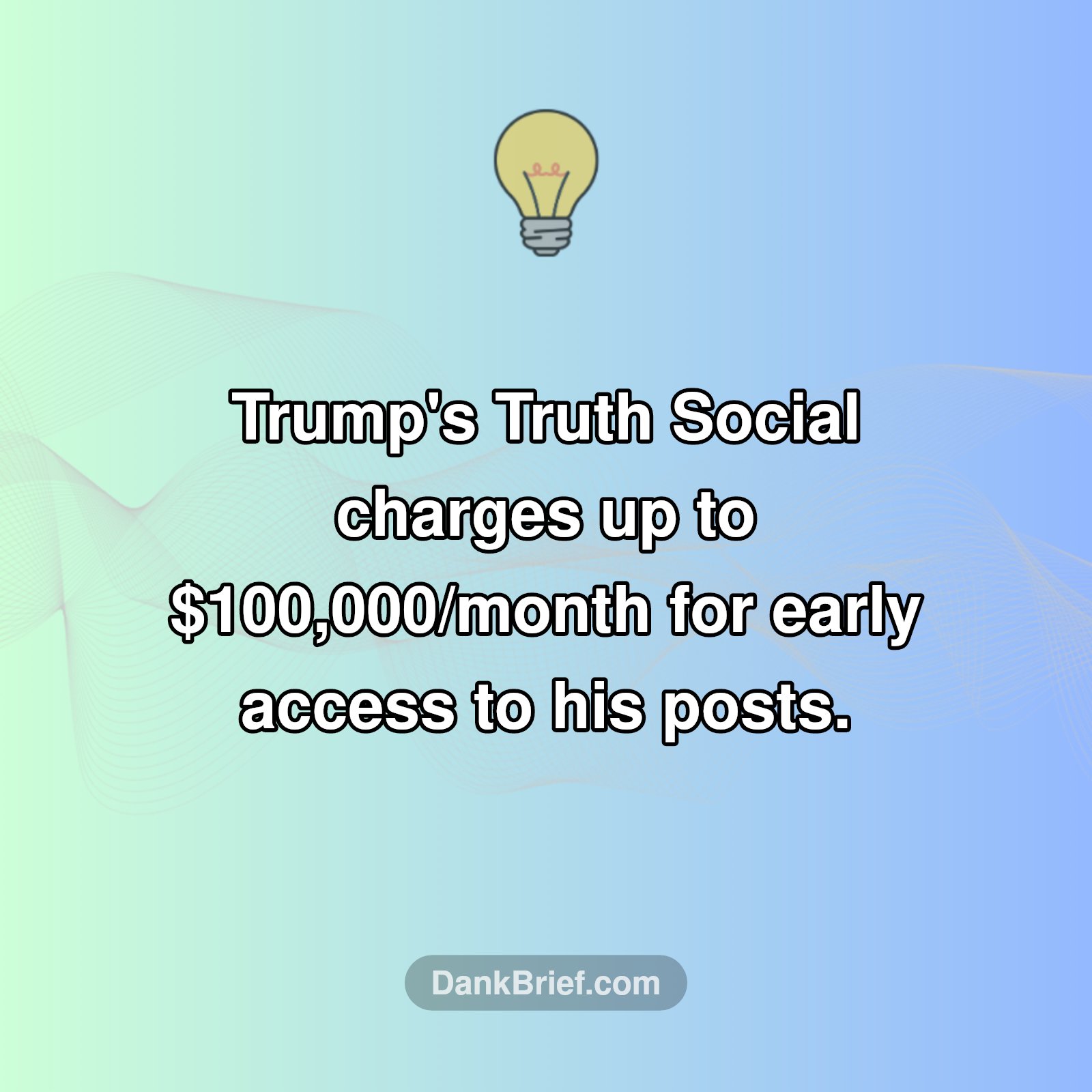 The Price of Presidential Posts