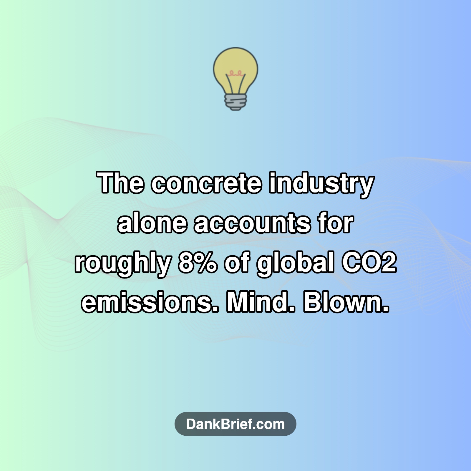🤯 Concrete's Carbon Footprint!
