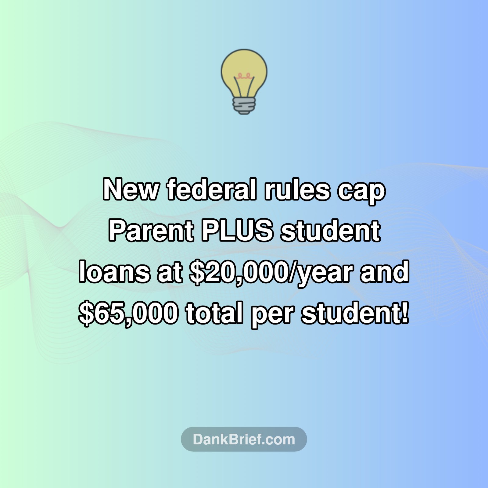 Student Loan Shockwave!