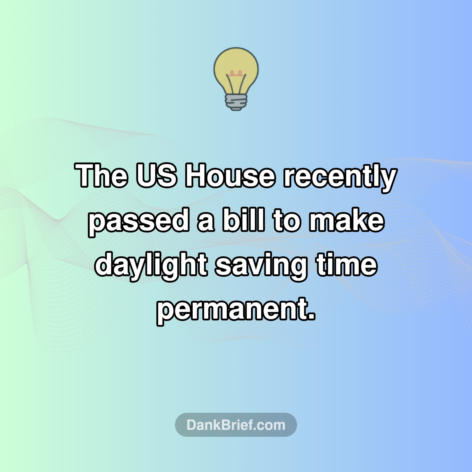 Time Warp: US Congress Votes on Permanent Daylight Saving!